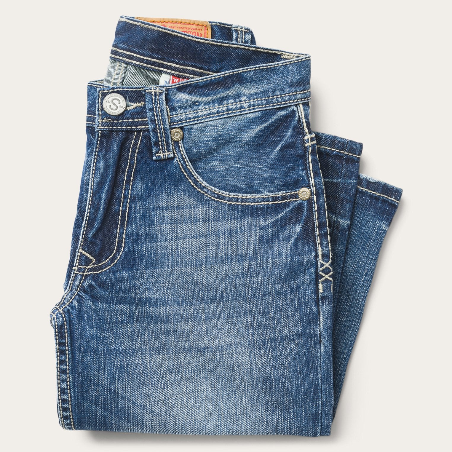 1312 Low-Rise Bootcut Jeans - Image 3