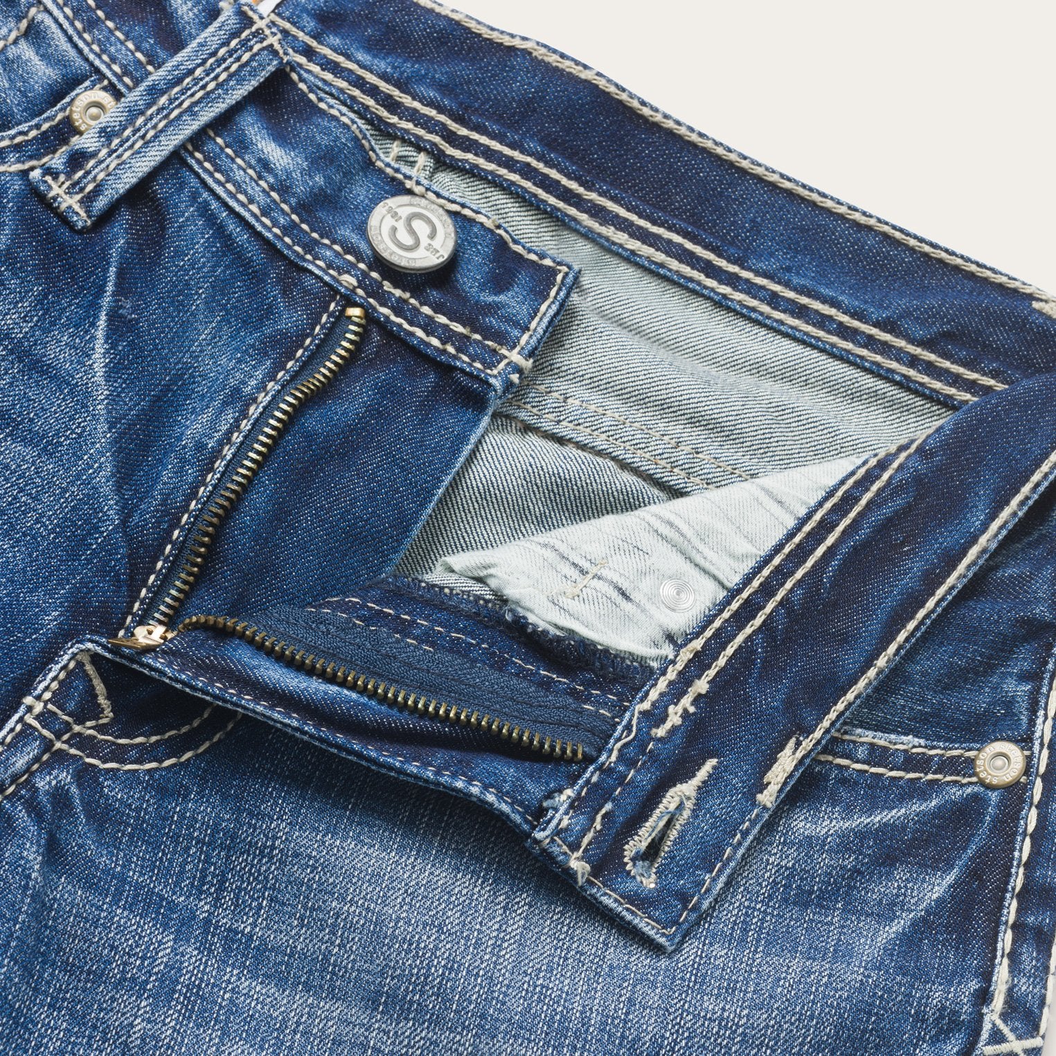1312 Low-Rise Bootcut Jeans - Image 4