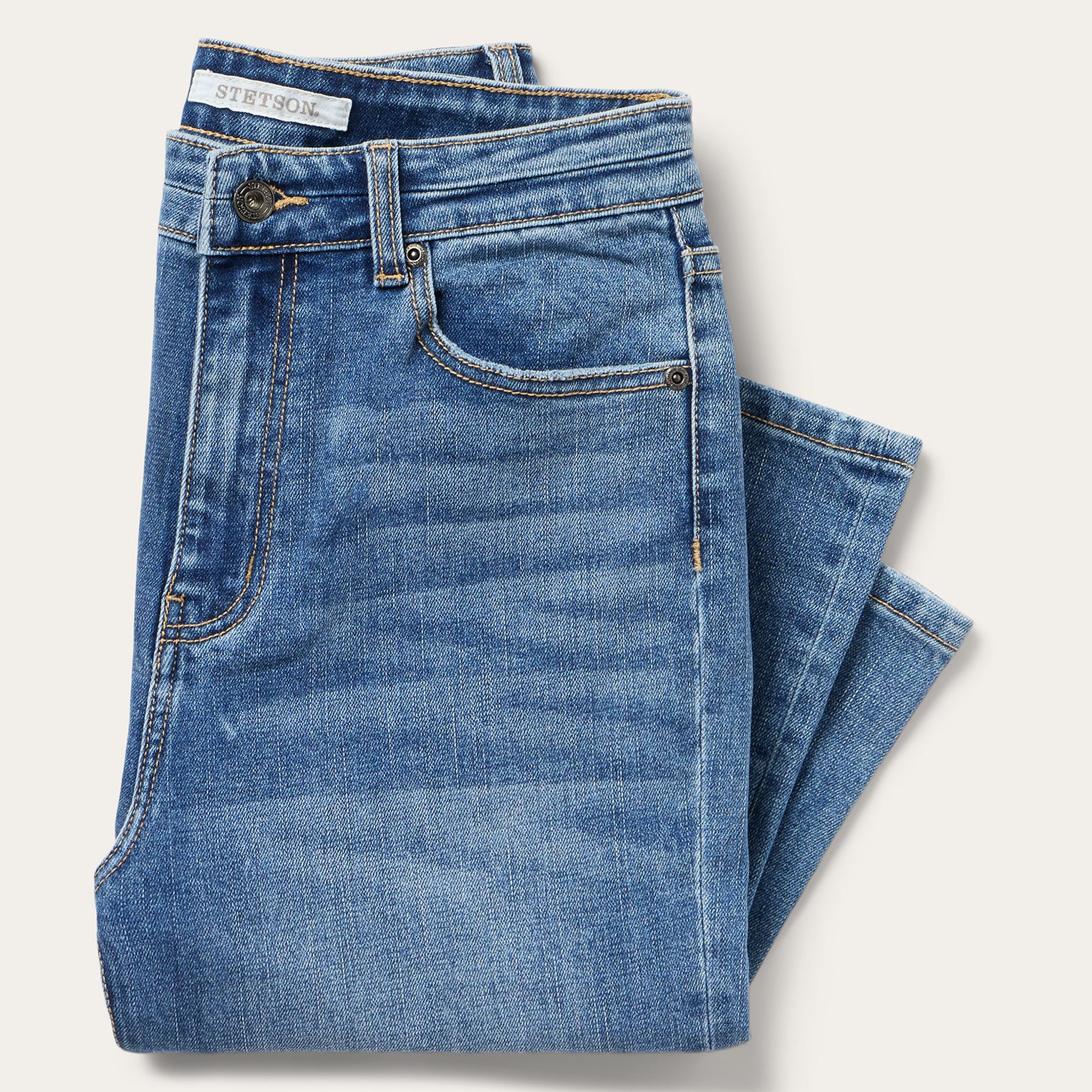 915 High-Rise Straight Fit Jeans - Image 3