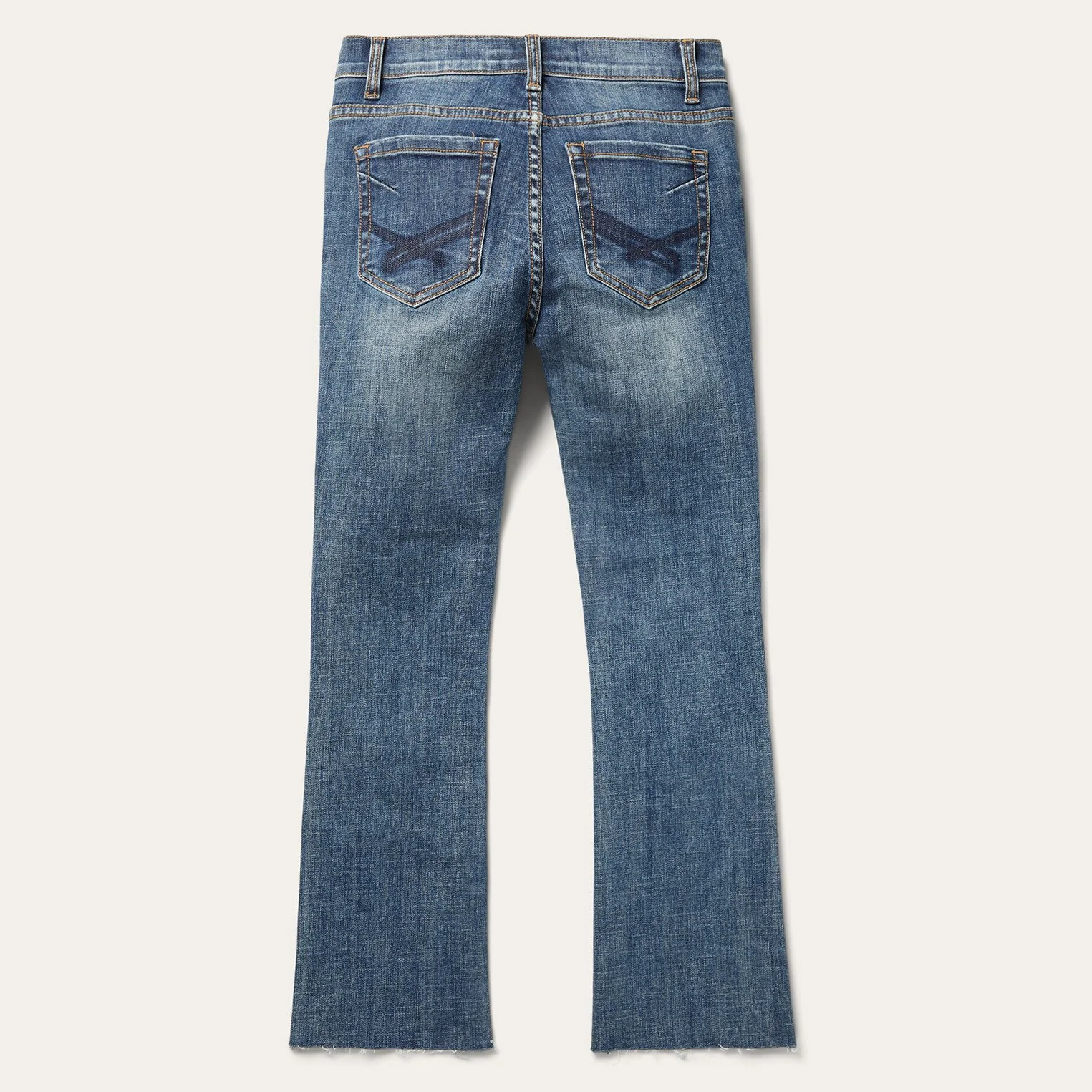 High-Rise Flare Crop Jeans - Image 2