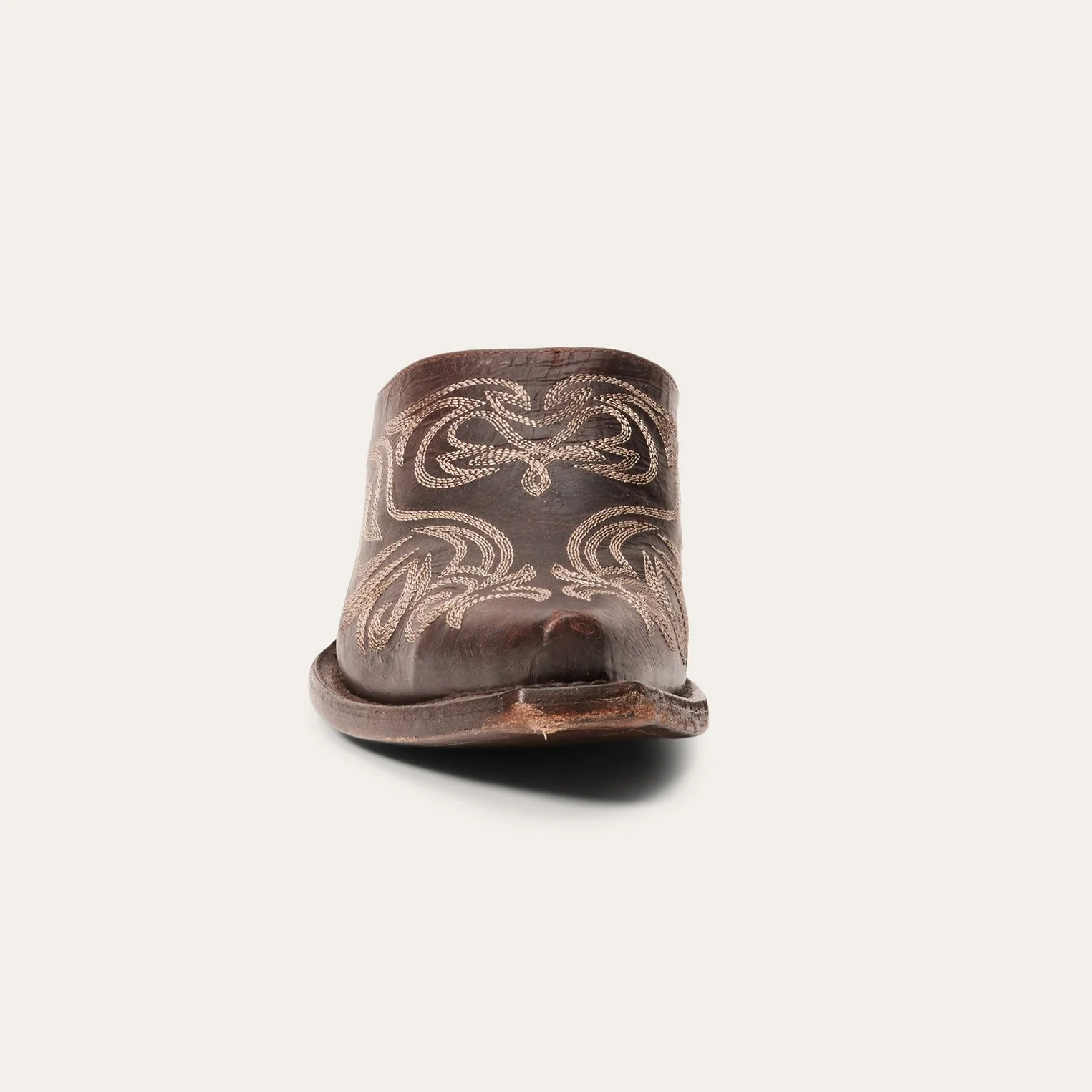 Adley Vintage Finished Leather Mules - Image 4
