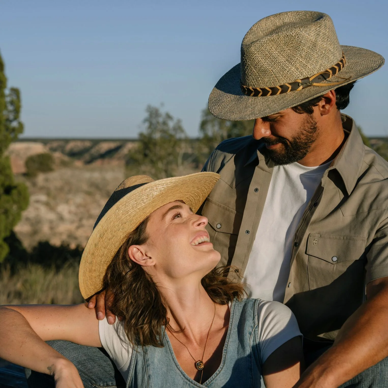 Alder Straw Outdoor Hat - Image 3
