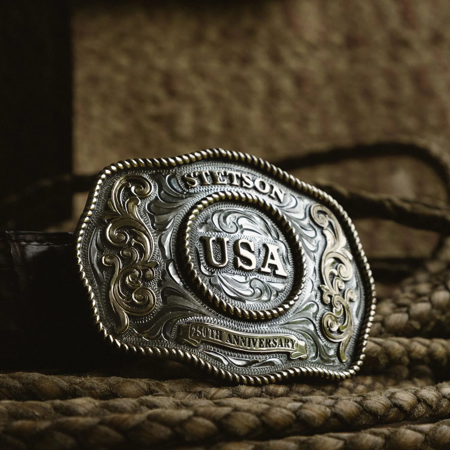 American Anniversary Plaque Buckle - Image 2