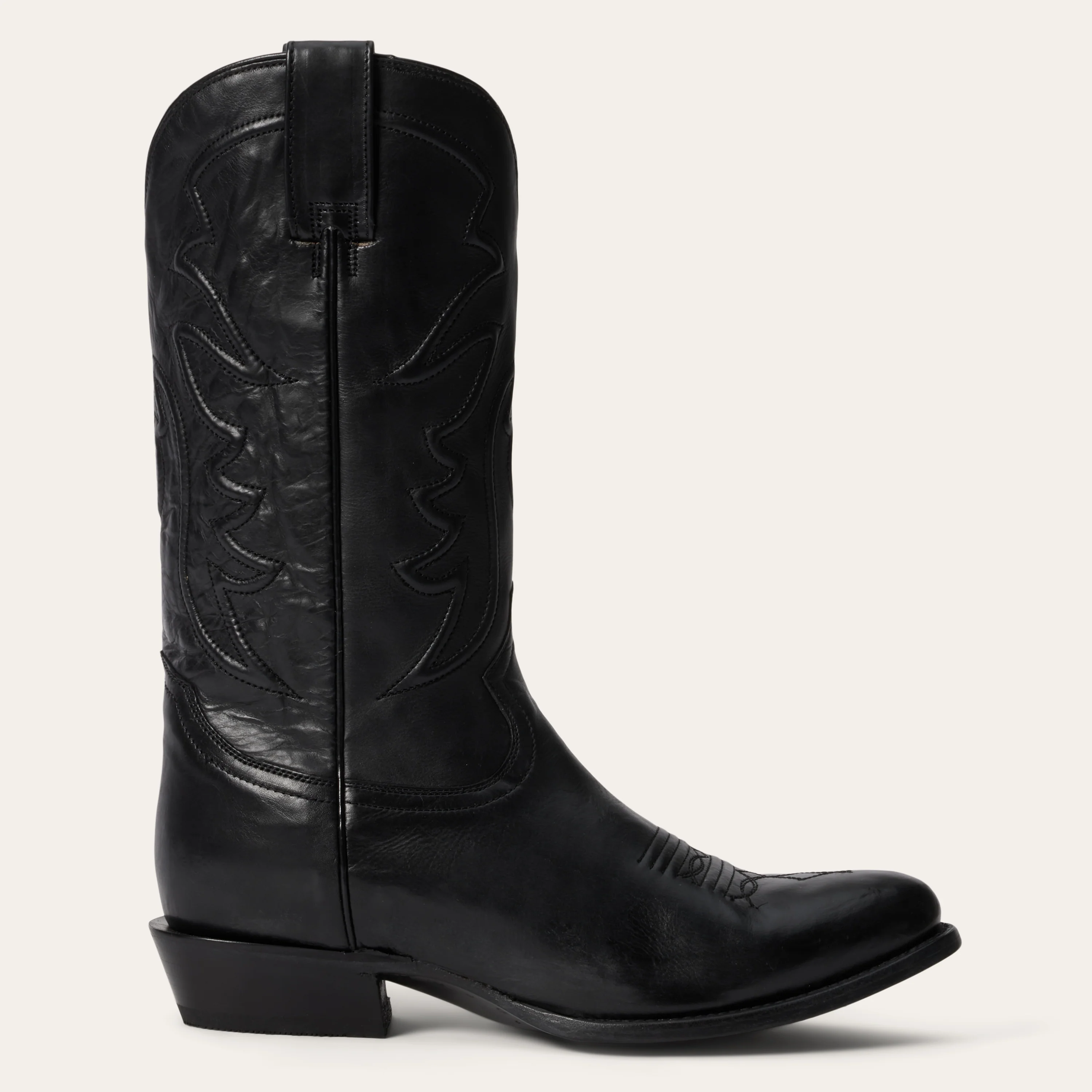 Ames Corded & Burnished Leather Boot - Image 4