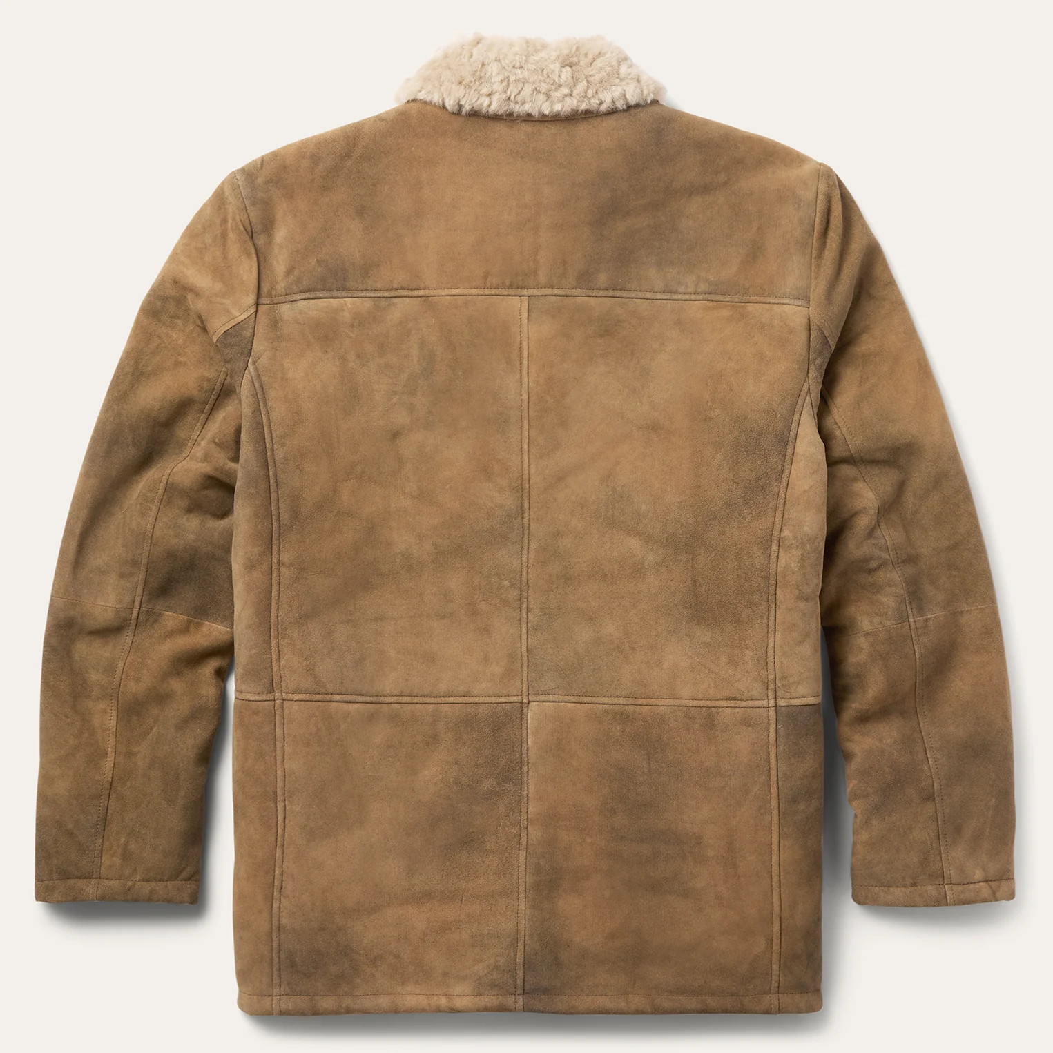 Antique Suede Shearling Jacket - Image 3