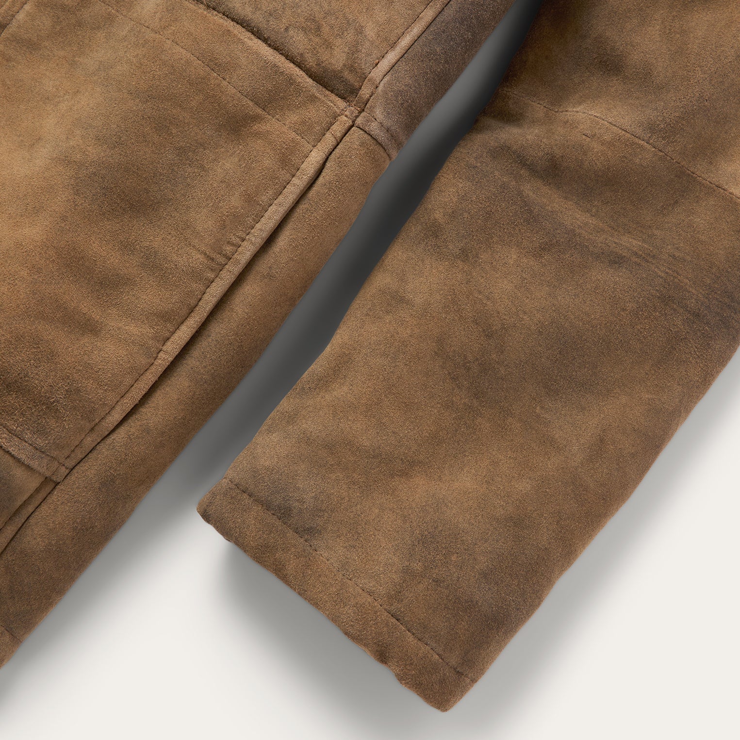 Antique Suede Shearling Jacket - Image 6