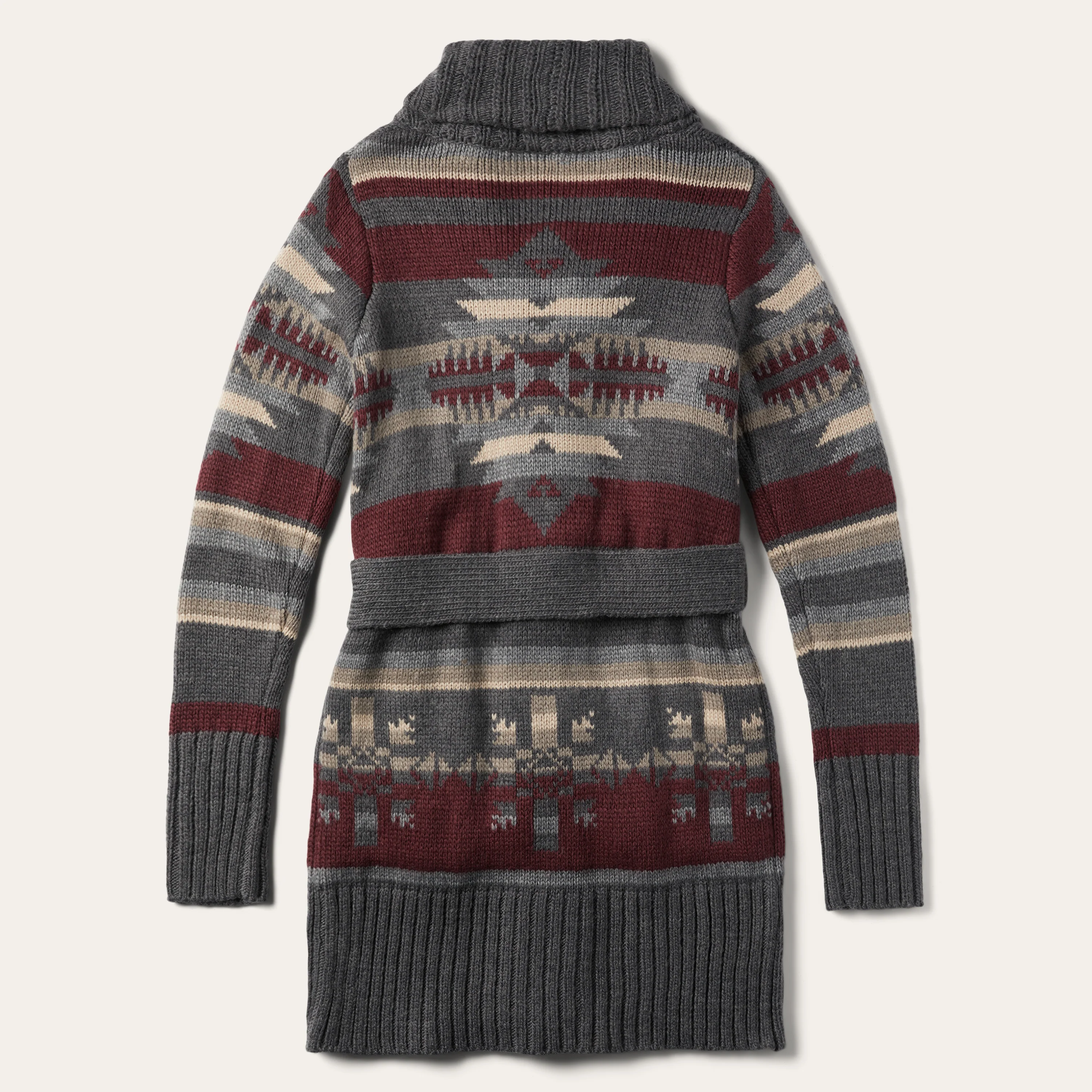 Aztec Belted Cardigan - Image 2
