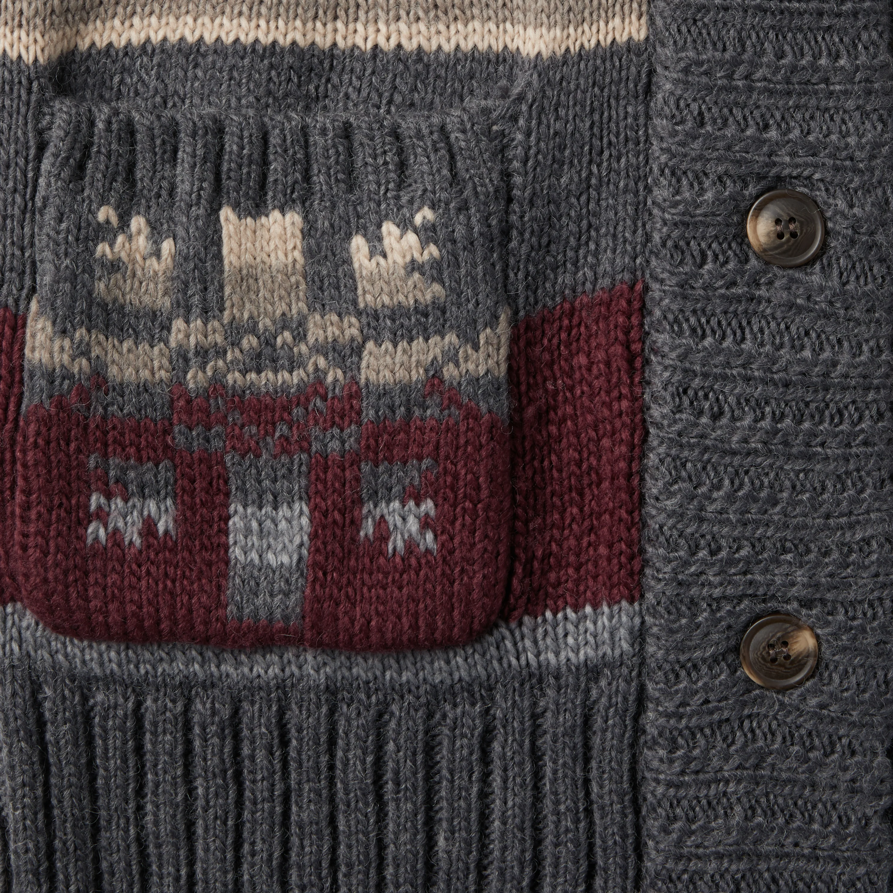 Aztec Belted Cardigan - Image 3
