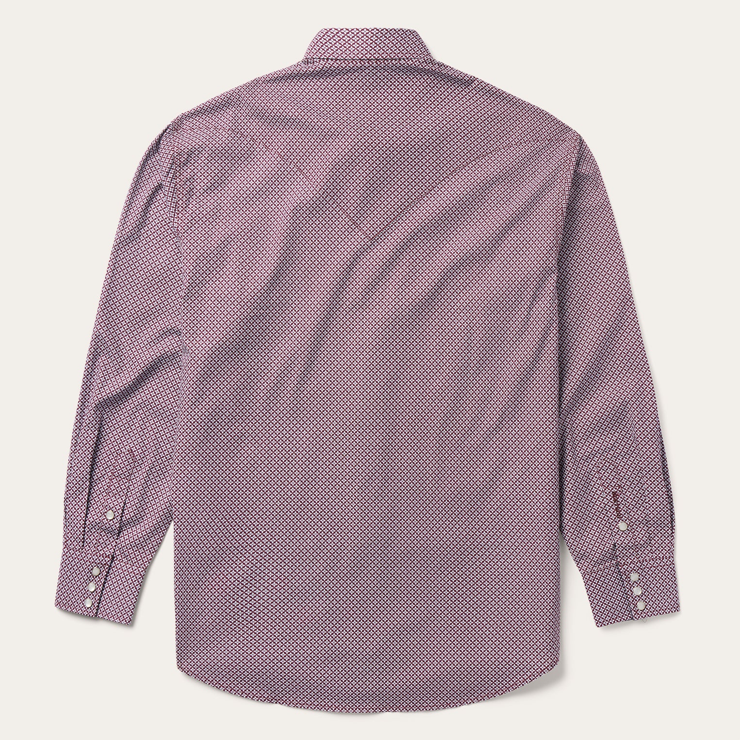 Four Point Geo Print Western Shirt - Image 2