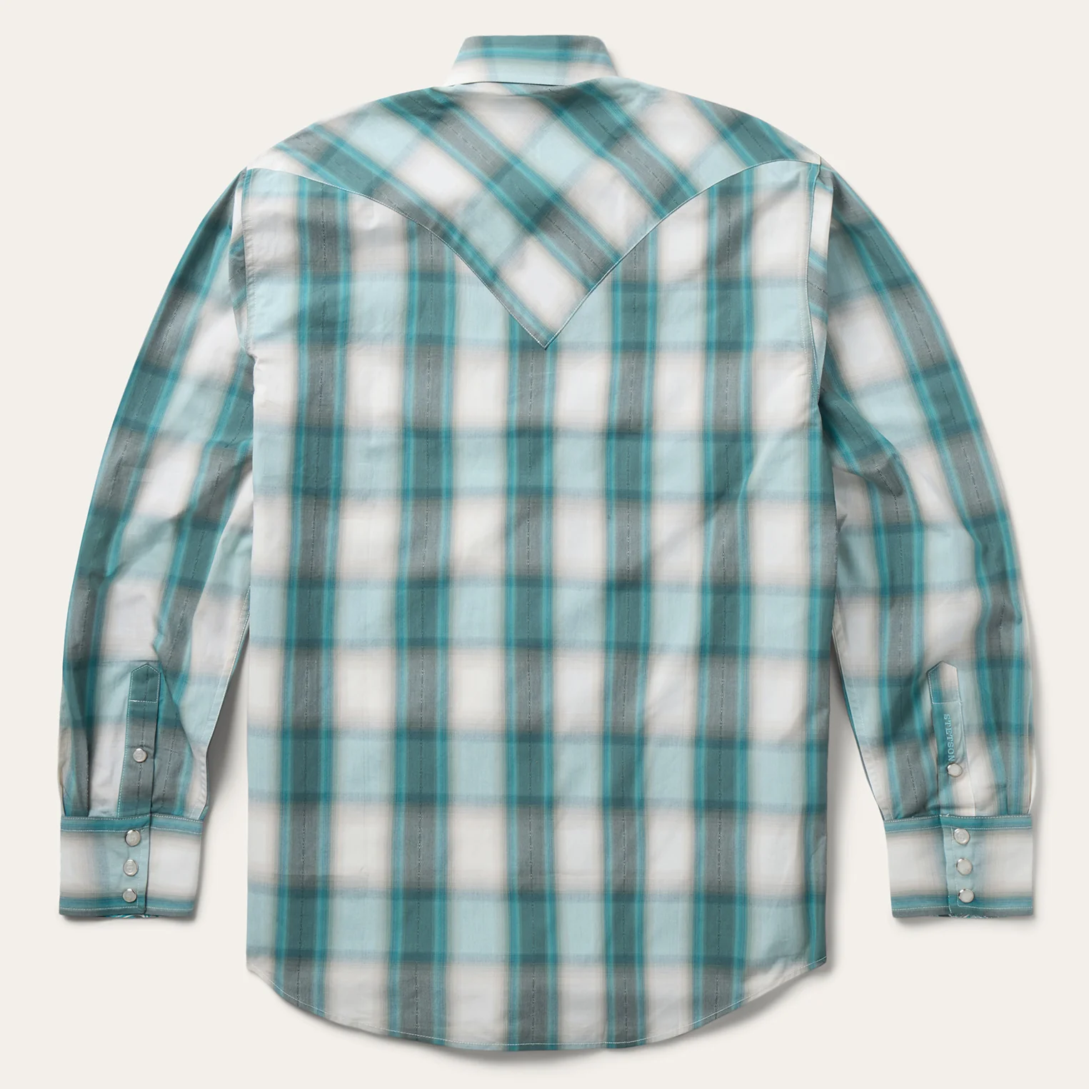 Bluebird Plaid Western Shirt - Image 3