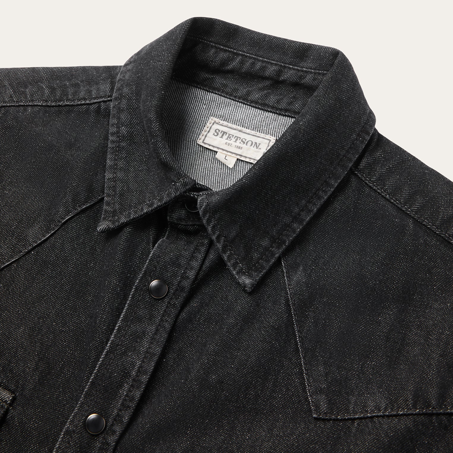 Boot Stitch Denim Shirt - Image 5