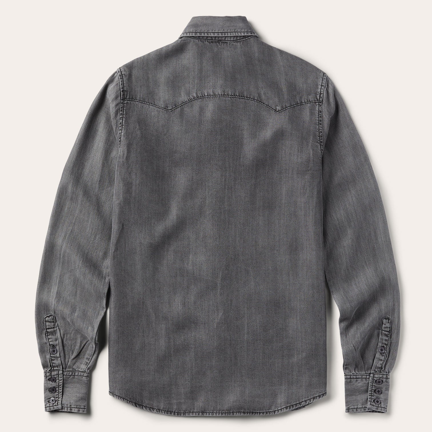 Boyfriend Fit Denim Shirt - Image 5