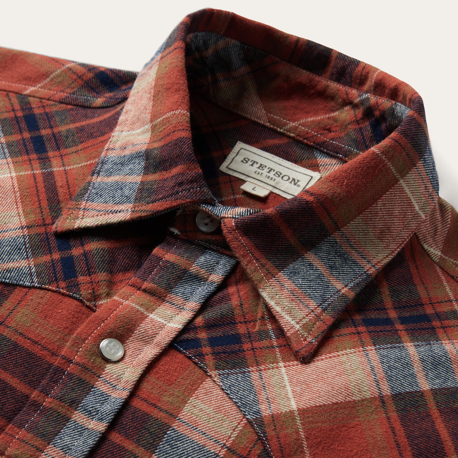 Brushed Twill Plaid Shirt - Image 6