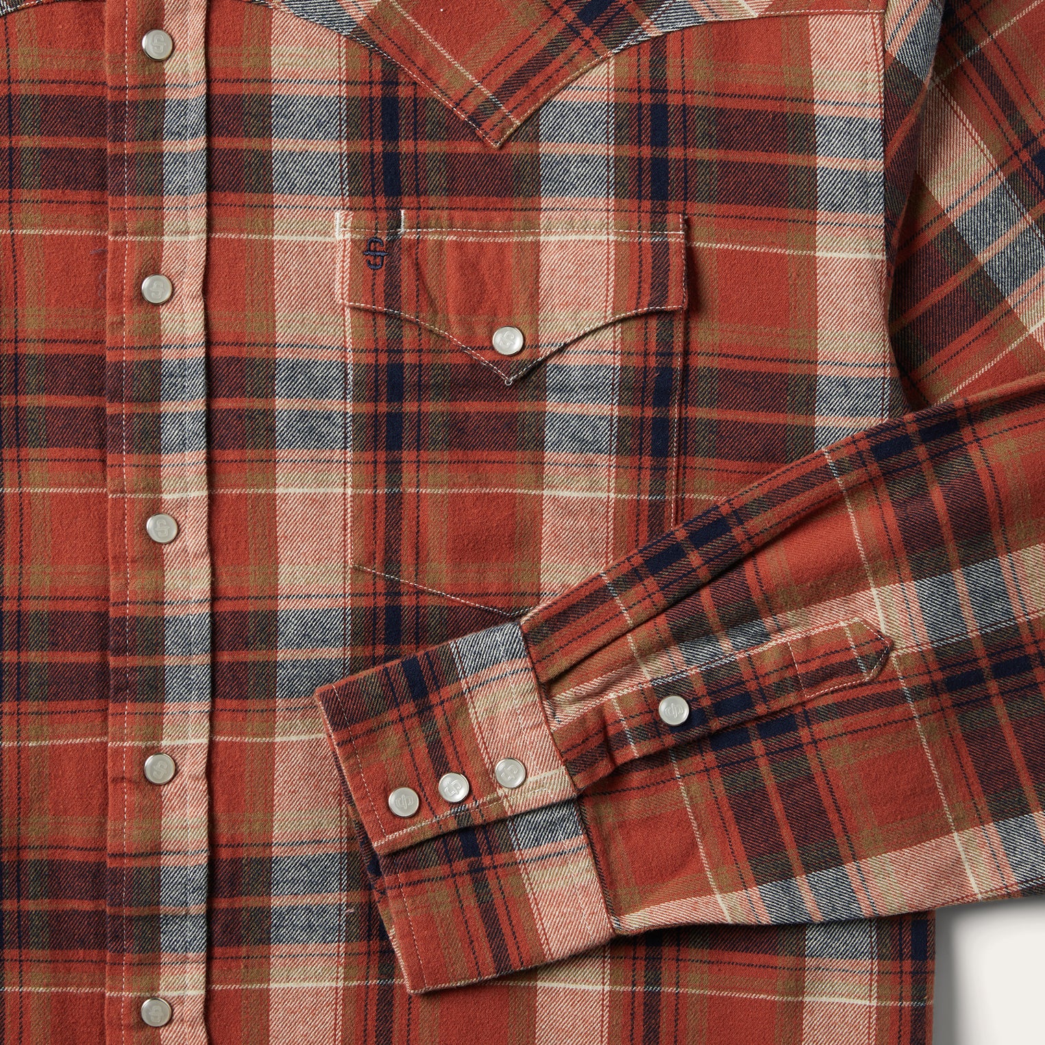 Brushed Twill Plaid Shirt - Image 8