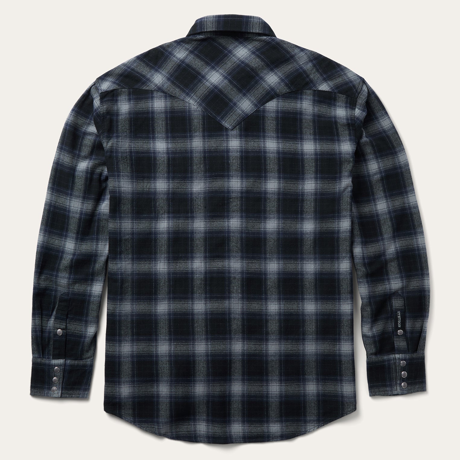 Brushed Twill Plaid Western Shirt - Image 3