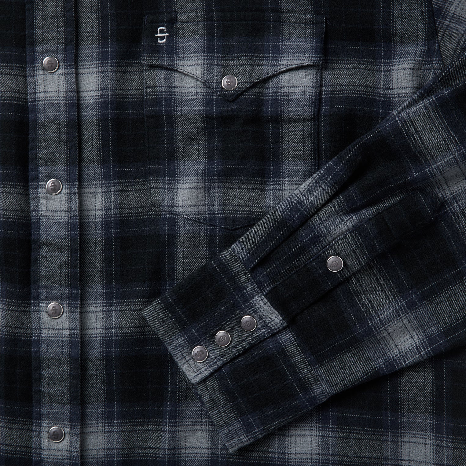 Brushed Twill Plaid Western Shirt - Image 6