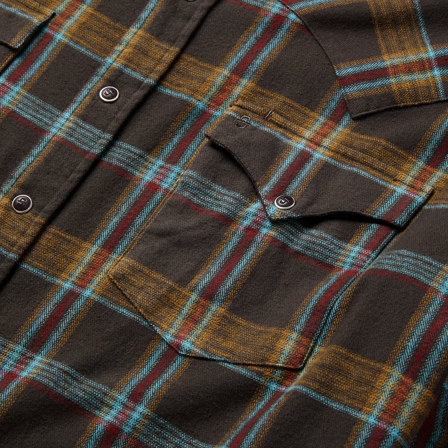 Brushed Twill Plaid Western Shirt - Image 4