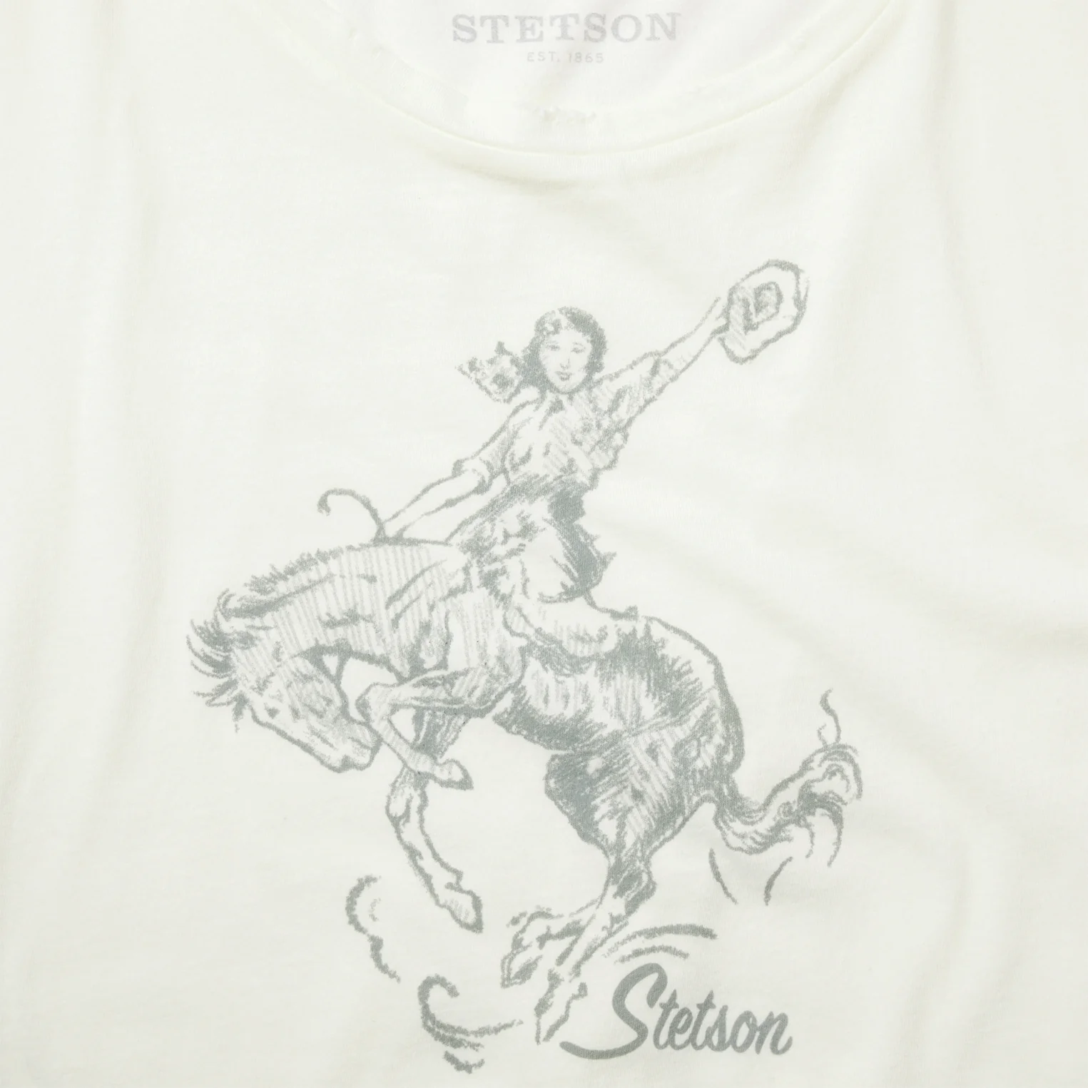 Bucking Cowgirl Graphic Tee - Image 4