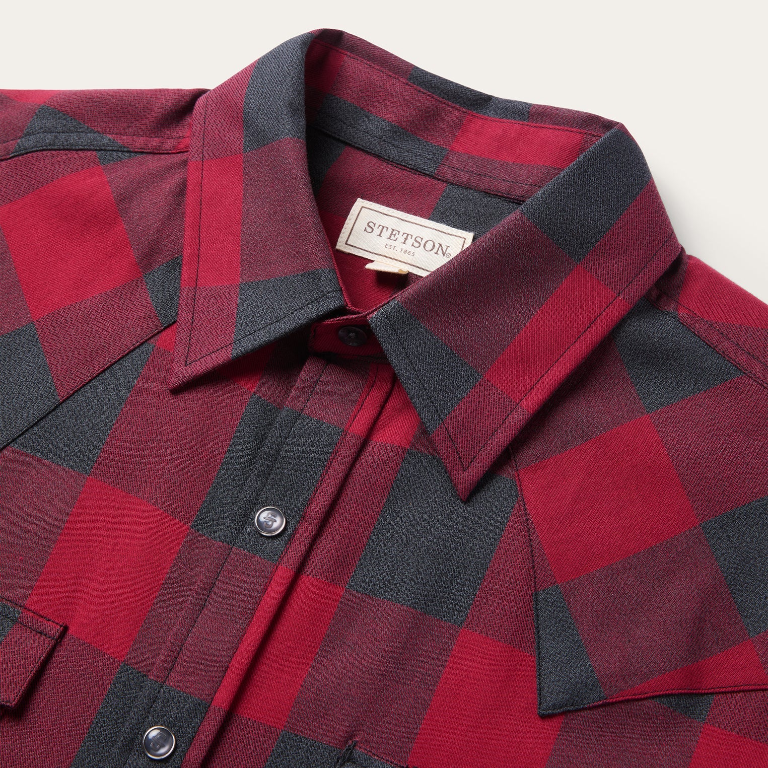 Buffalo Plaid Western Shirt - Image 6