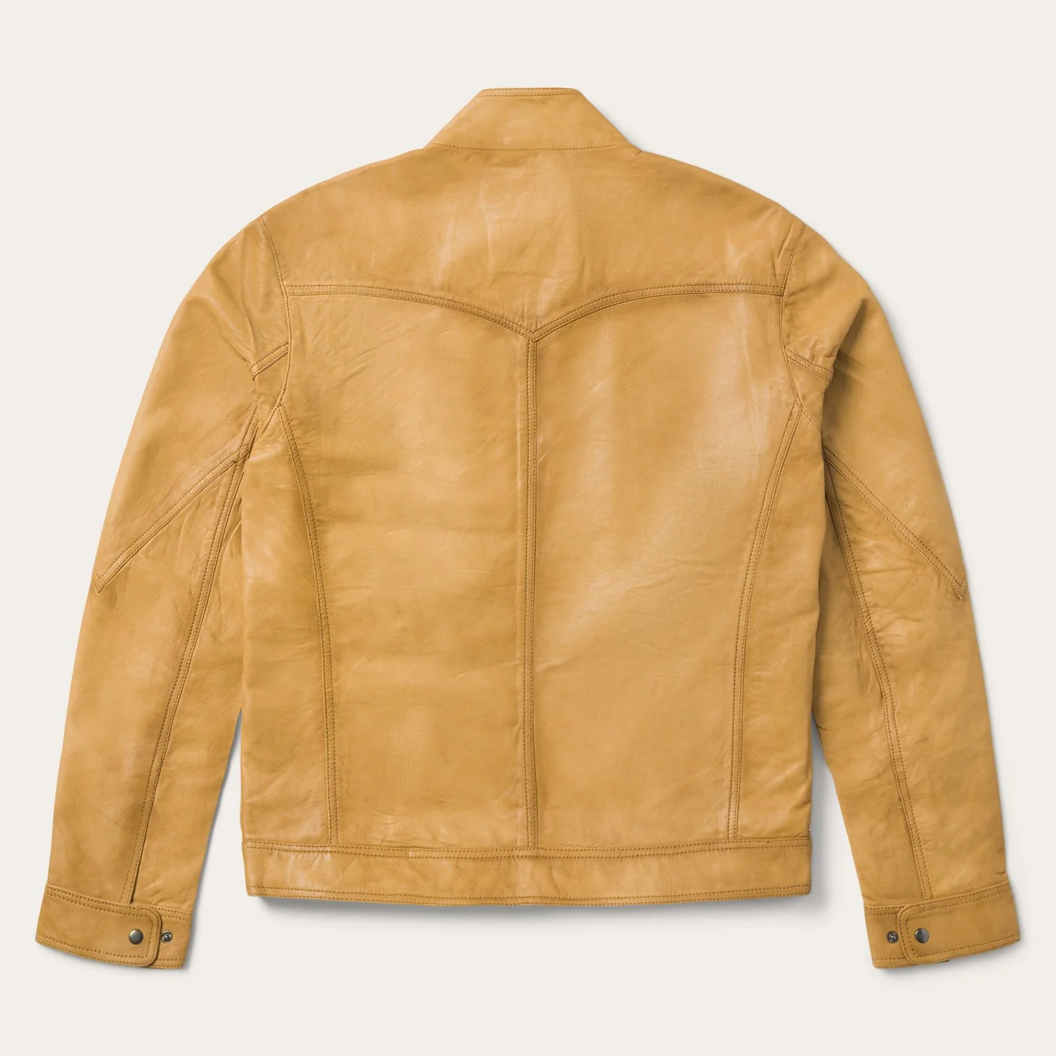 Butter Soft Distressed Leather Jacket - Image 3