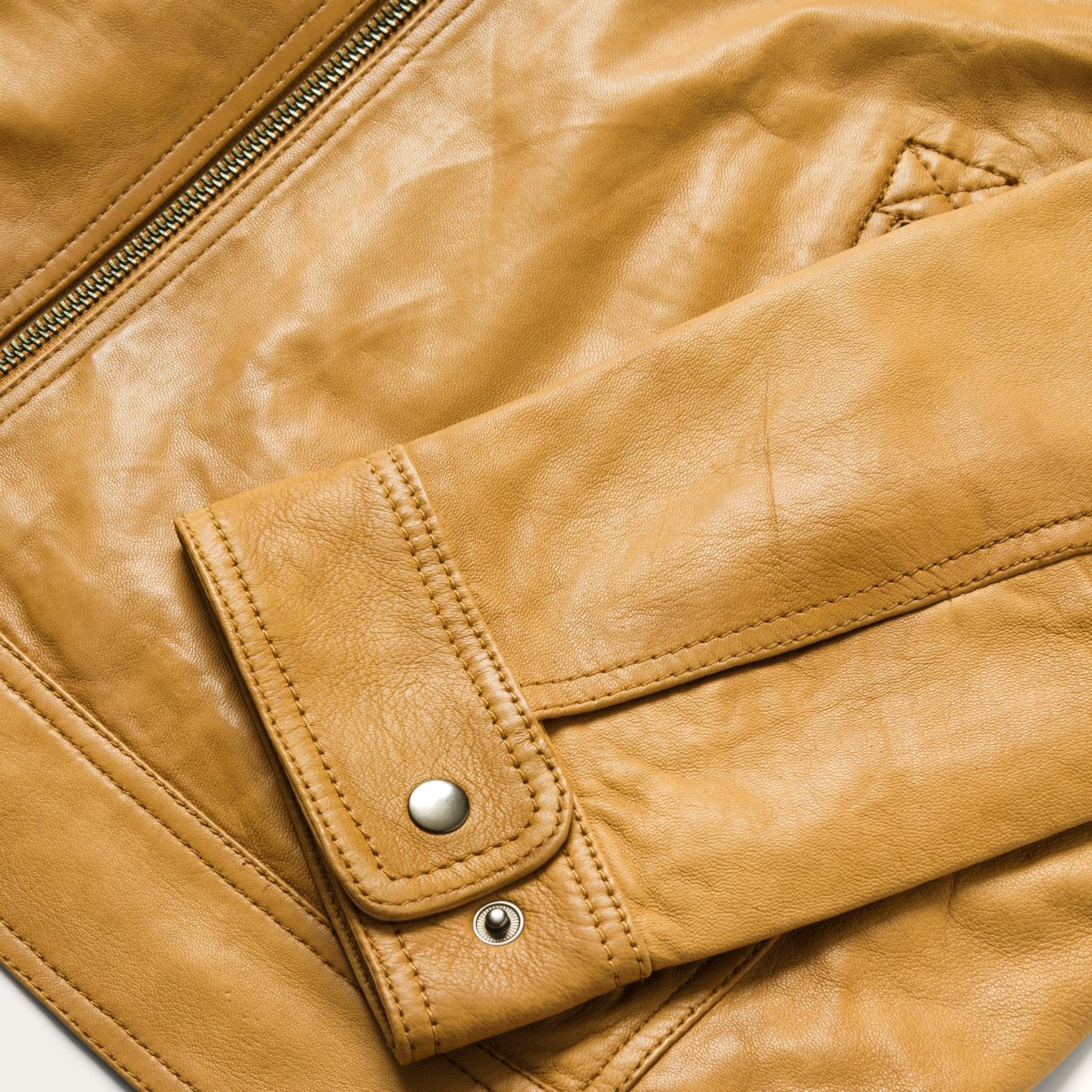 Butter Soft Distressed Leather Jacket - Image 6
