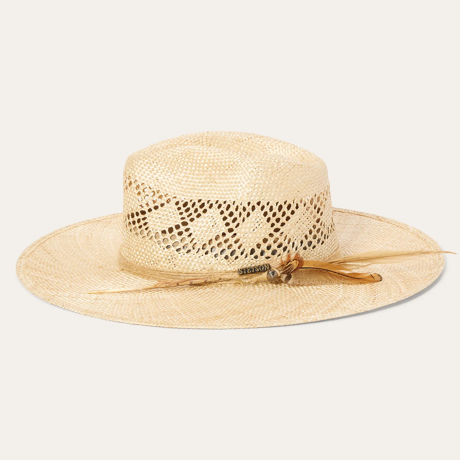 Chorus Straw Flat Brim Hat - Image 3
