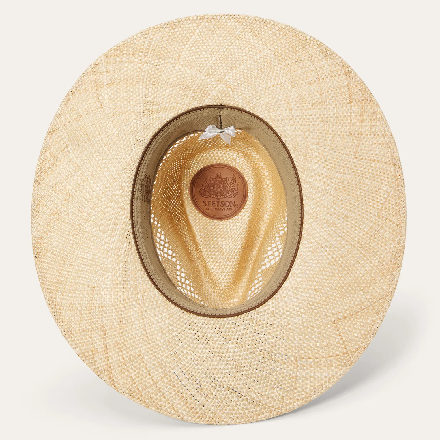 Chorus Straw Flat Brim Hat - Image 5