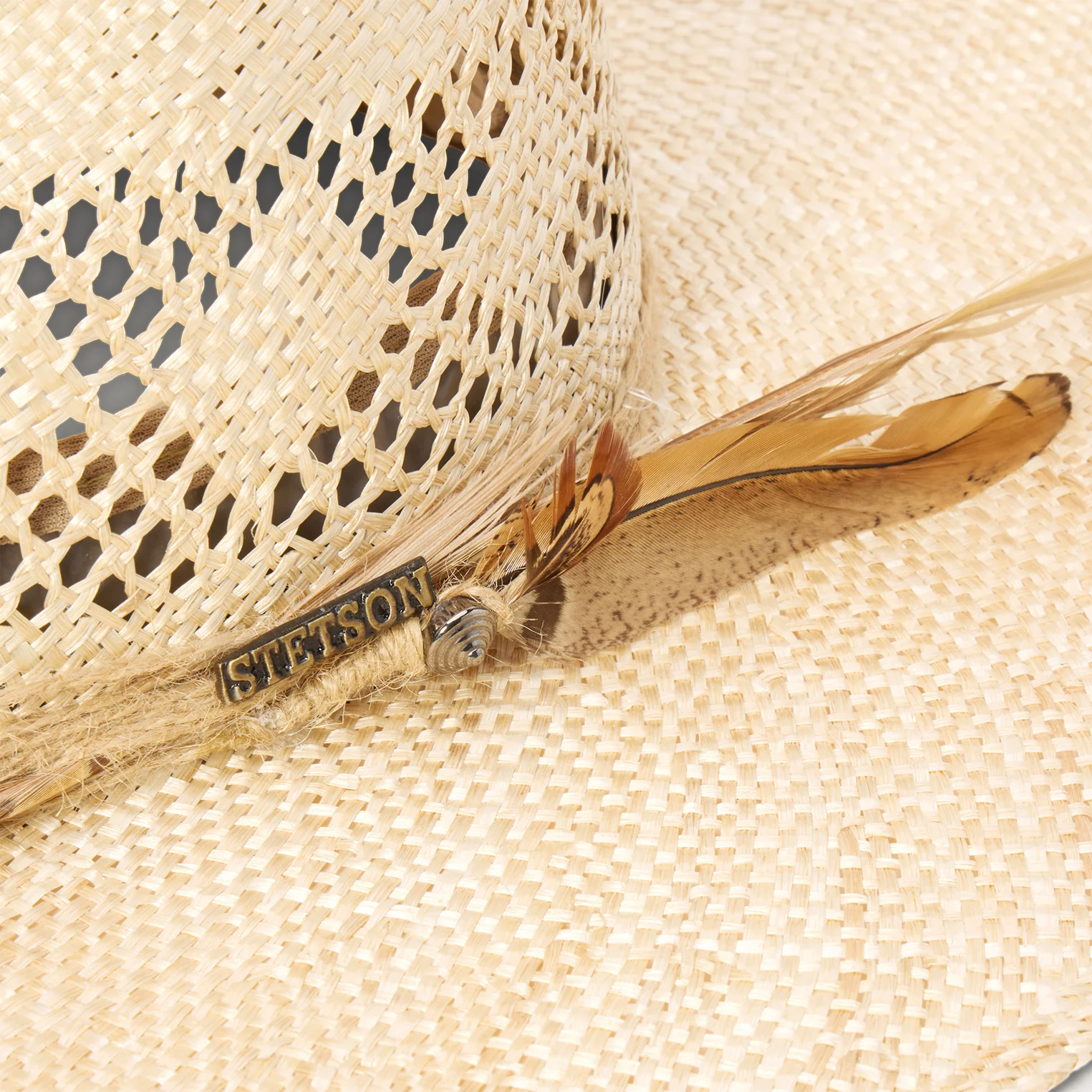 Chorus Straw Flat Brim Hat - Image 6