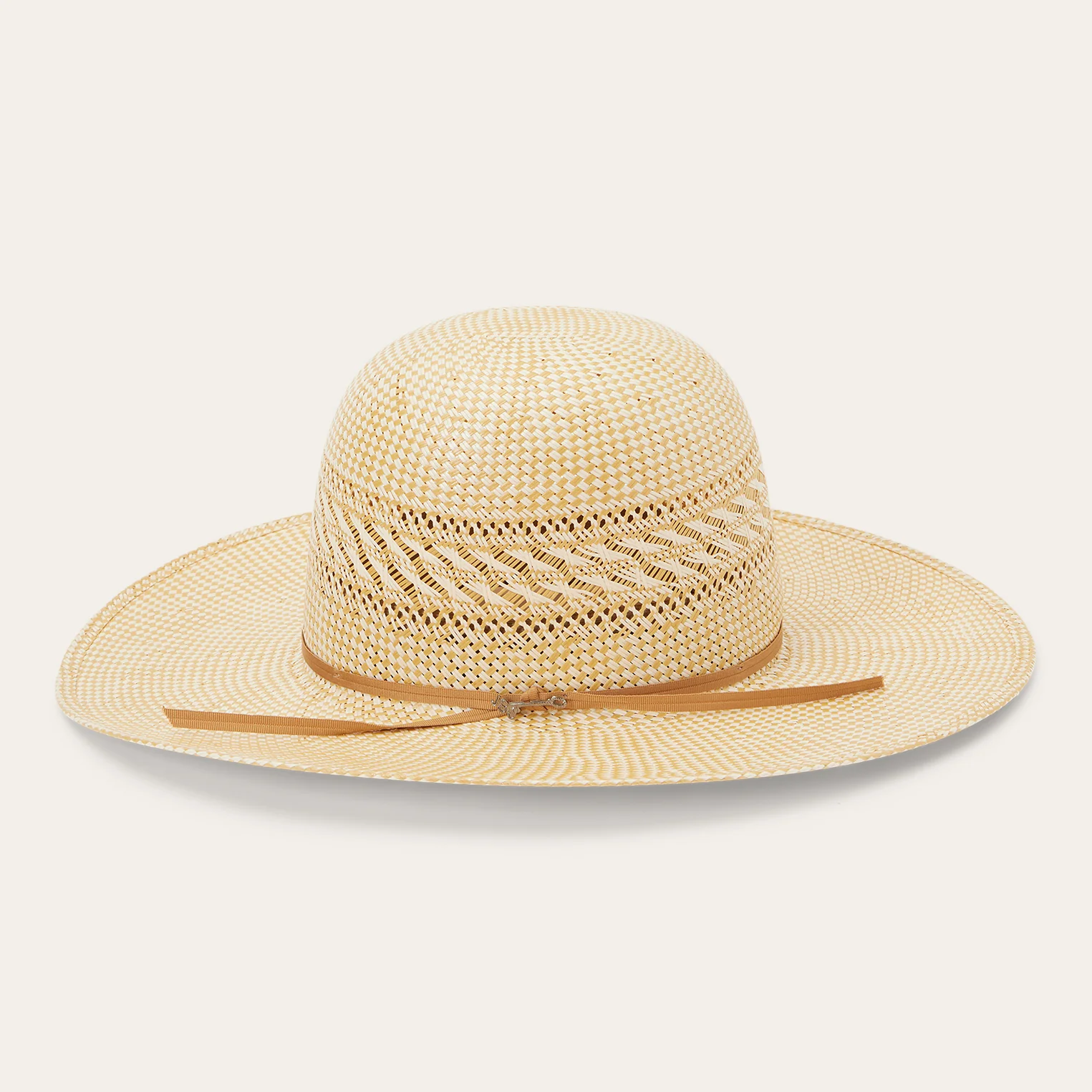 Classic 20X Open Crown Straw Cowboy Hat - Image 3