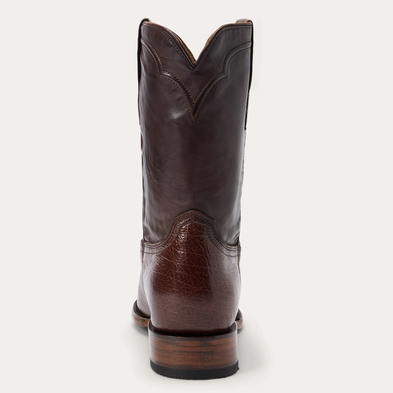 Clay Smooth Ostrich Roper Boots - Image 4