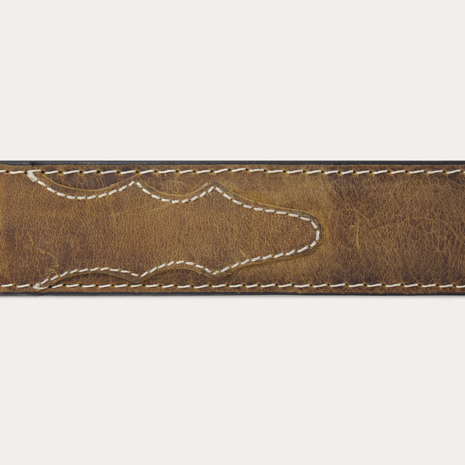 Contrast Stitch Western Tab Belt - Image 6