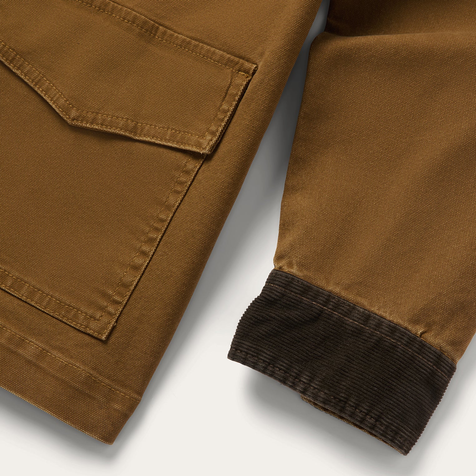 Corduroy Collar Canvas Barn Jacket - Image 8