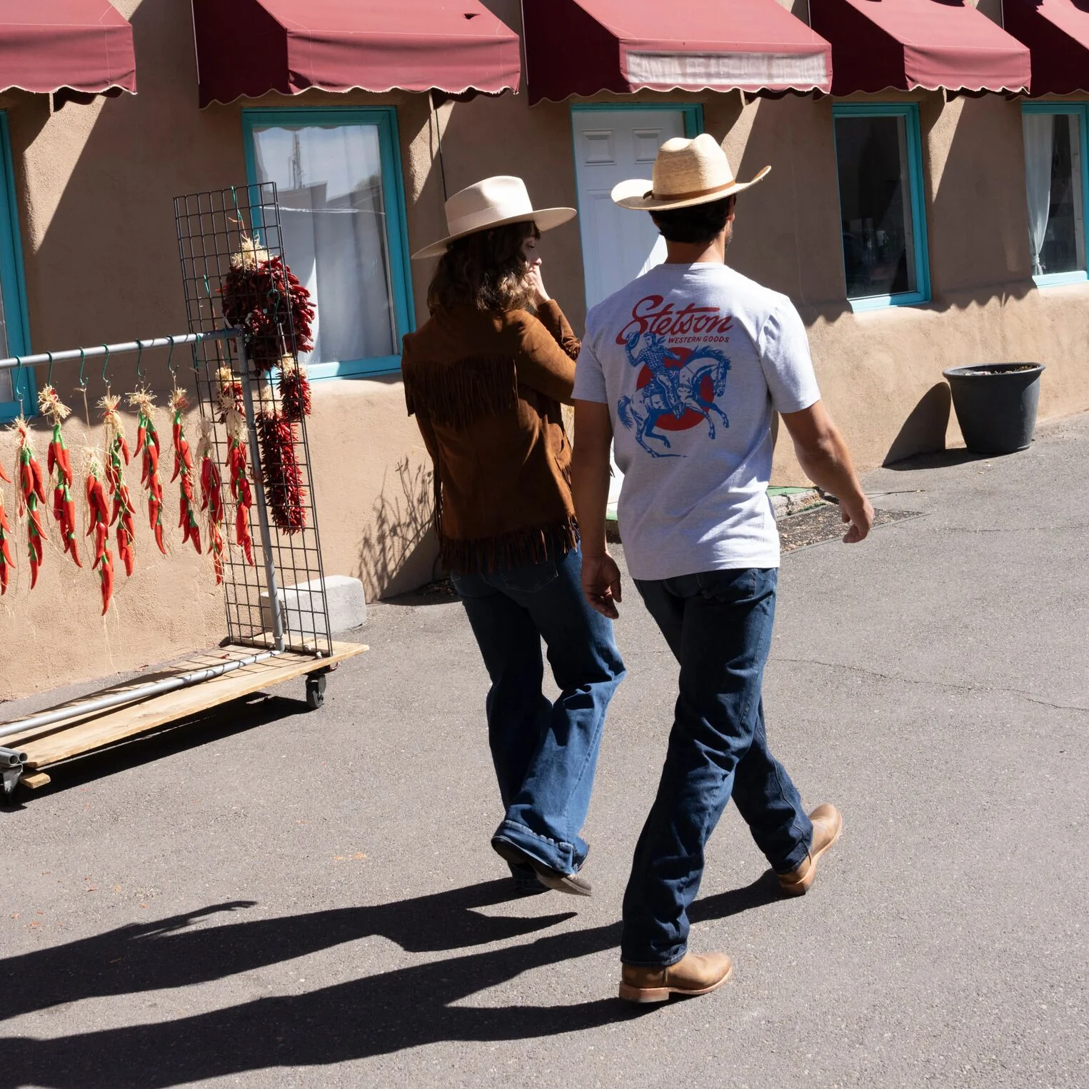 Cowboy Hat Tip Graphic Tee - Image 2