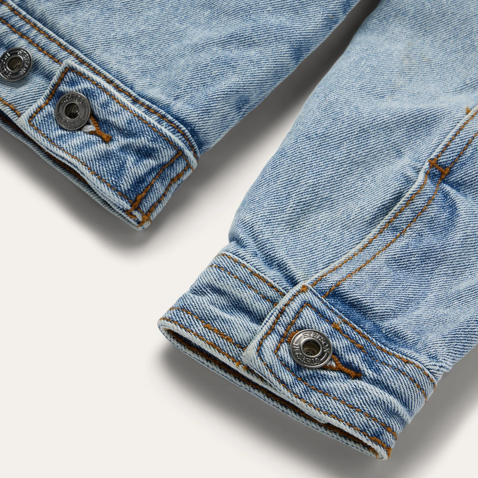 Denim Sherpa Lined Jacket - Image 5