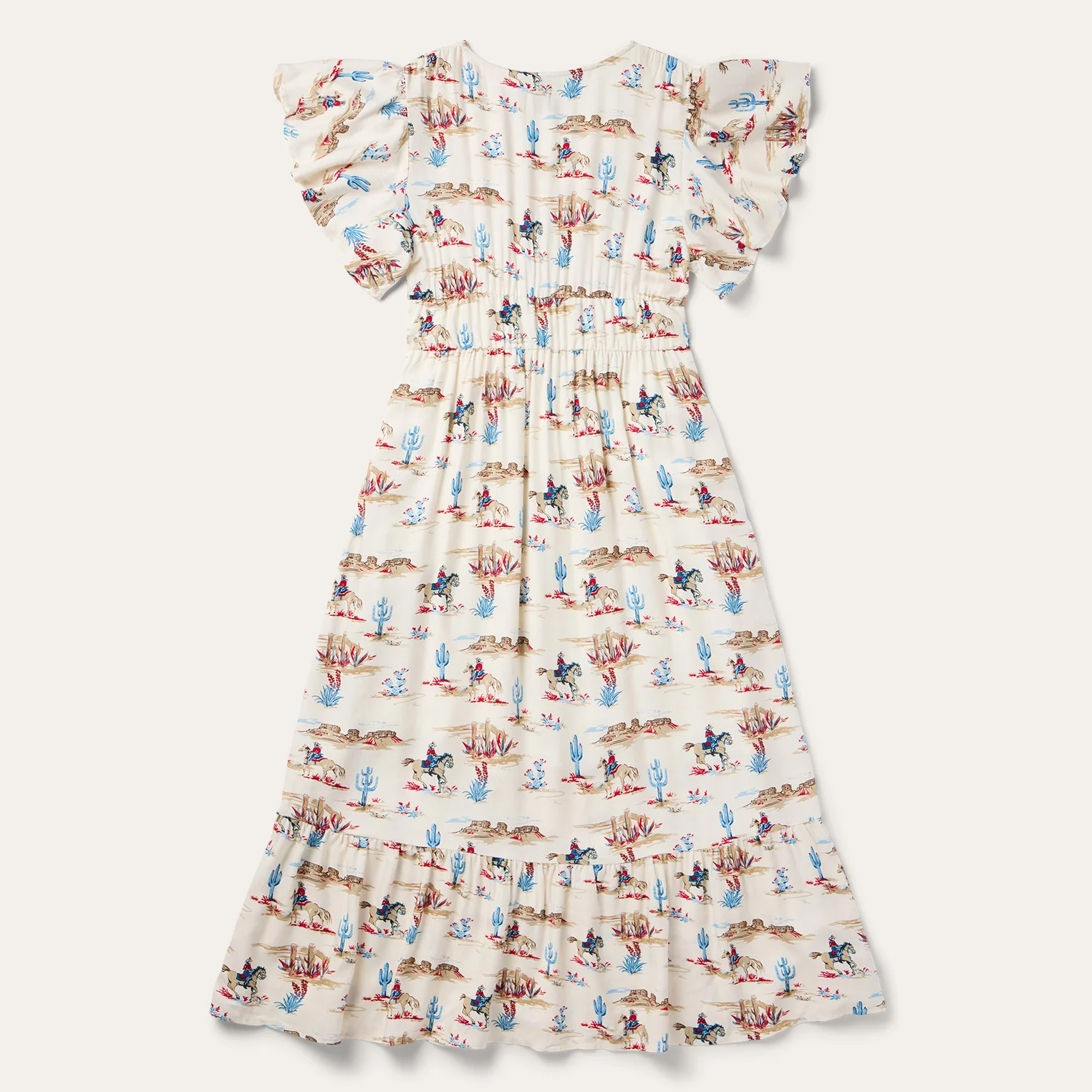 Desert Trails Print Prairie Dress - Image 2