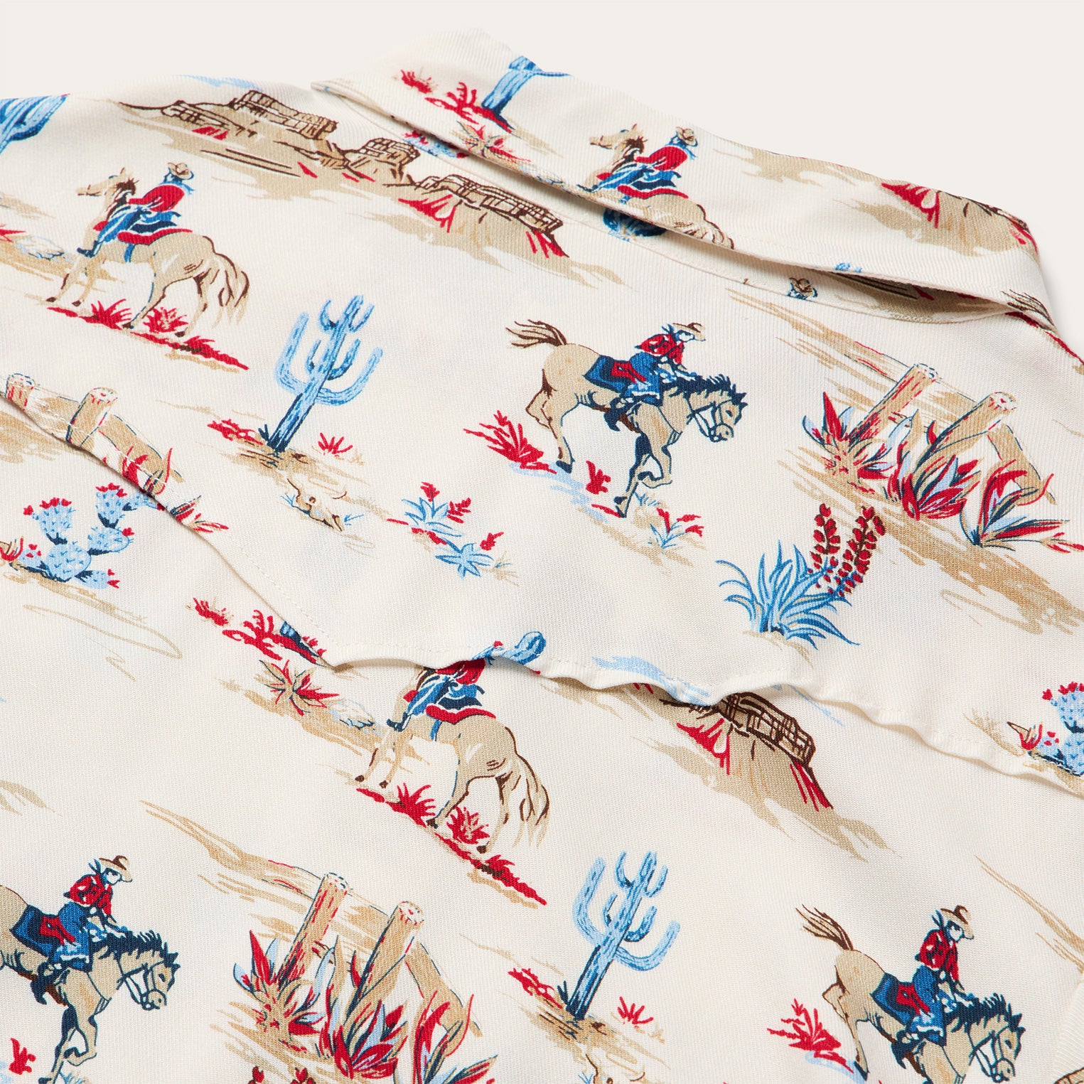 Desert Trail Print Western Shirt - Image 4