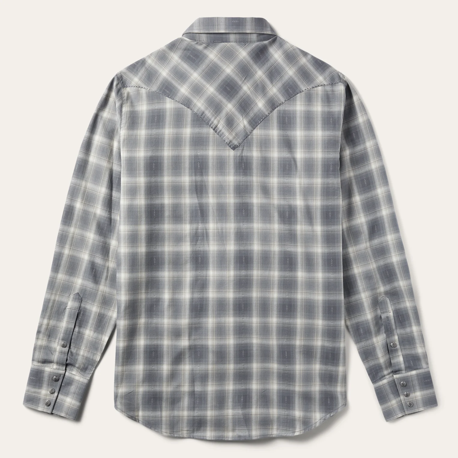 Dobby Twill Plaid Shirt - Image 4