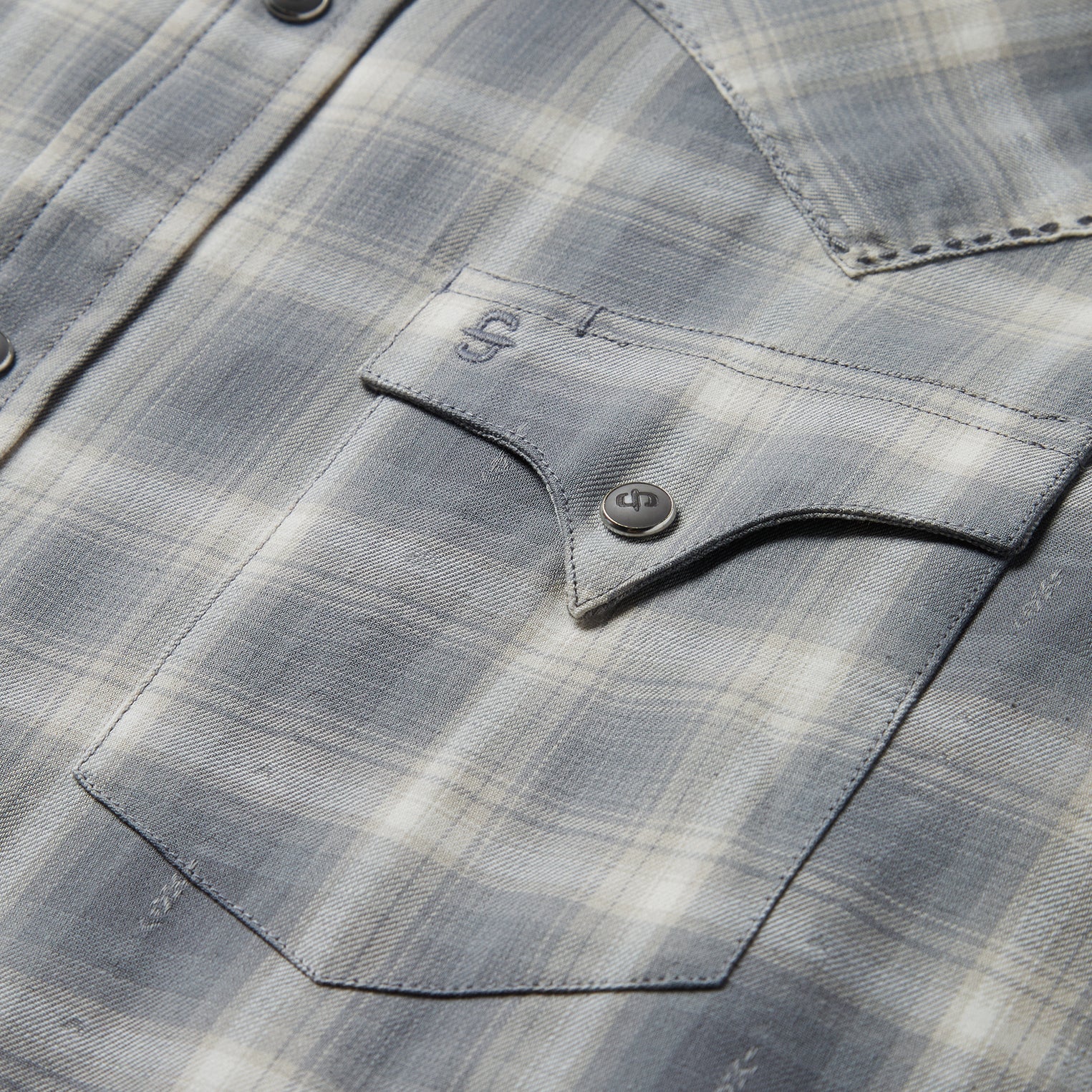 Dobby Twill Plaid Shirt - Image 6