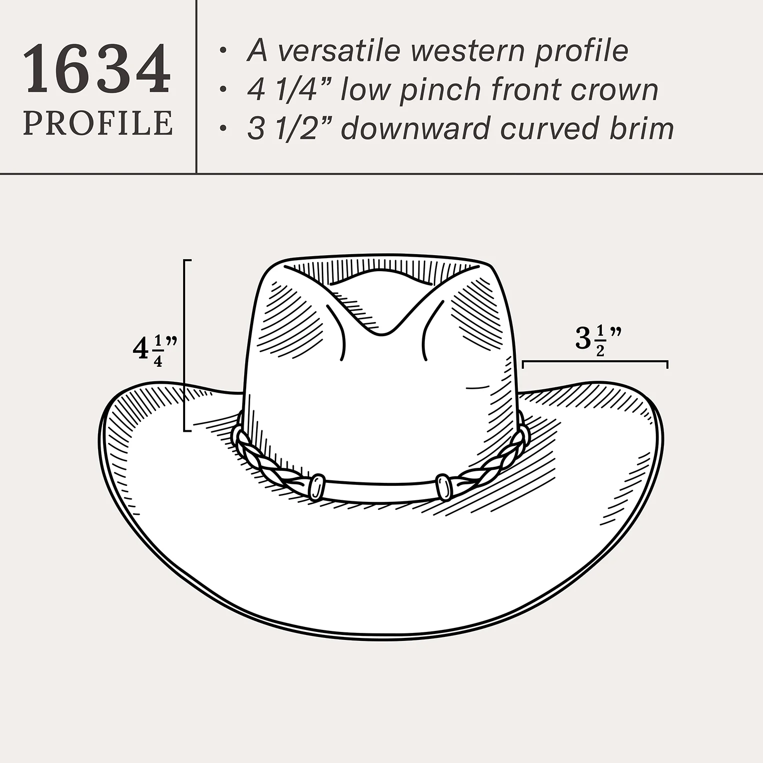 Drifter 4X Cowboy Hat - Image 7