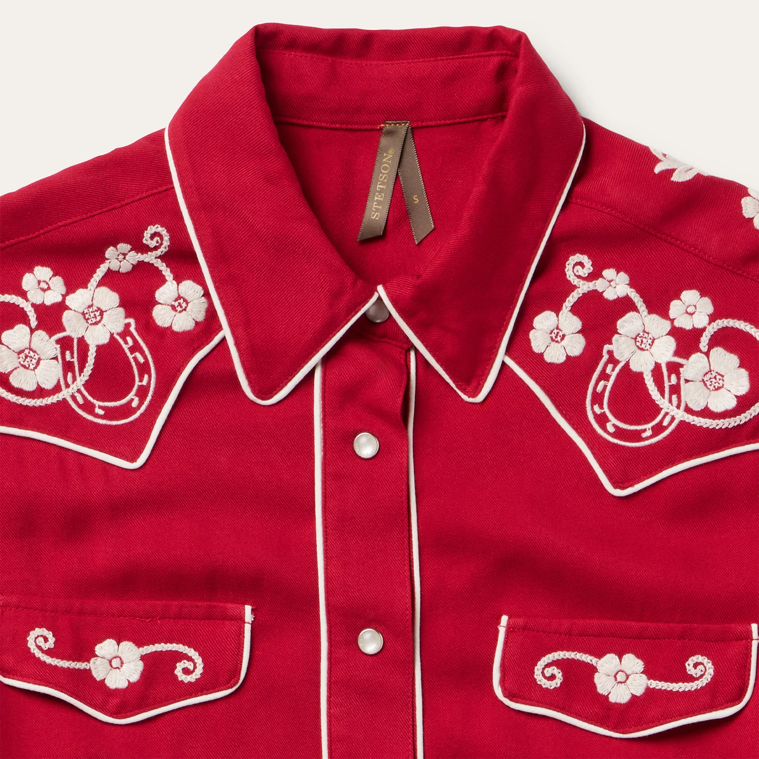 Embroidered Retro Western Shirt - Image 3