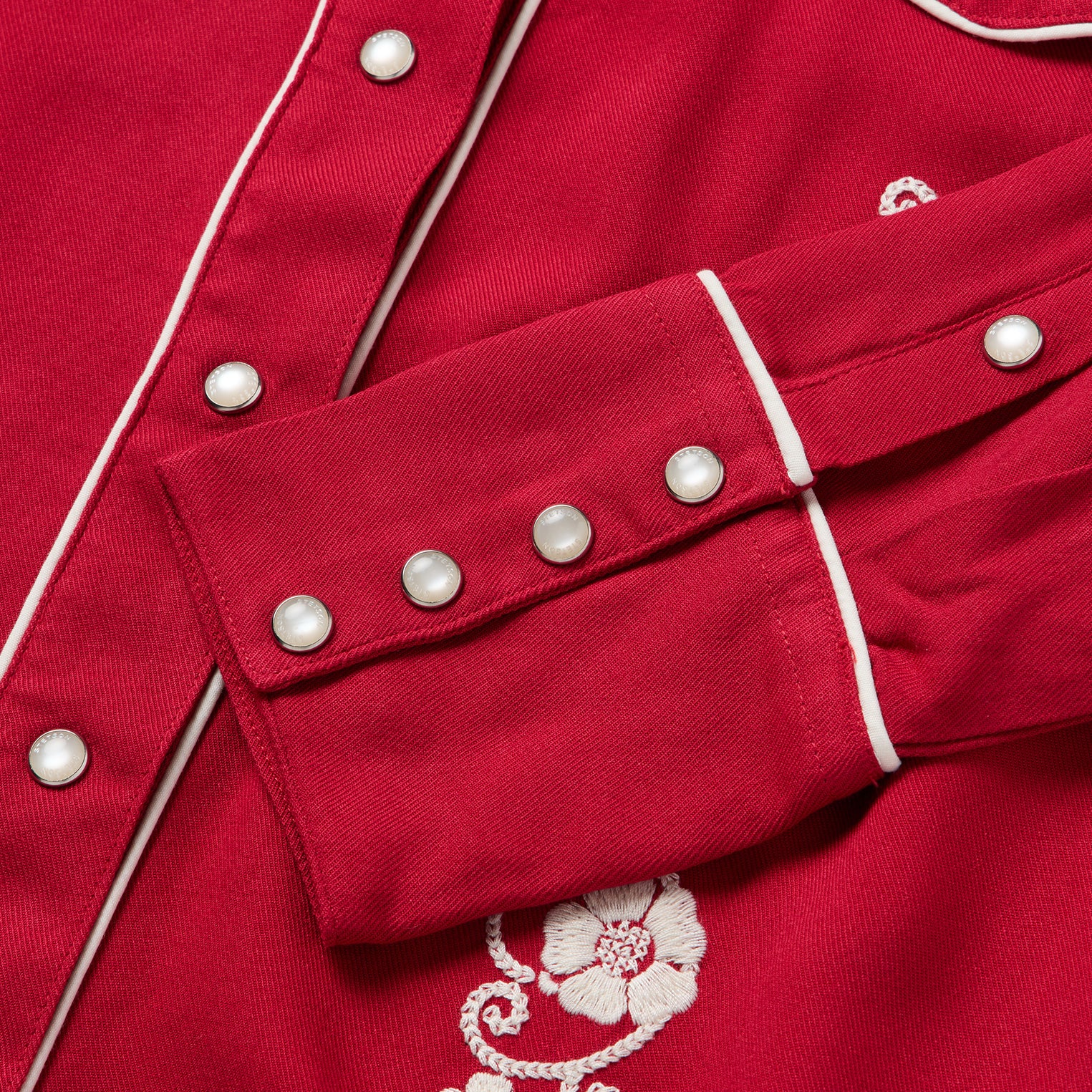 Embroidered Retro Western Shirt - Image 5