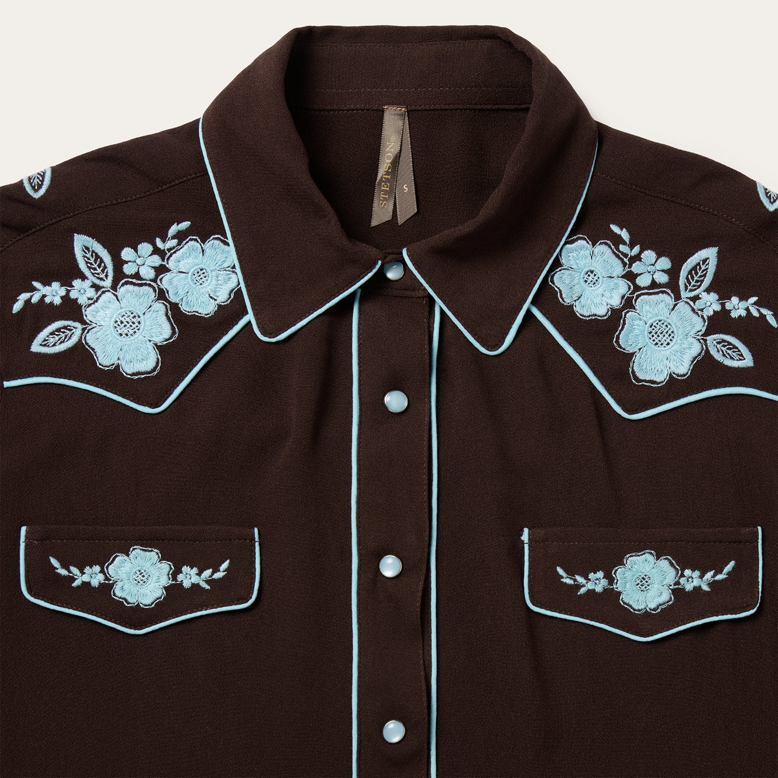 Embroidered Retro Western Shirt - Image 3