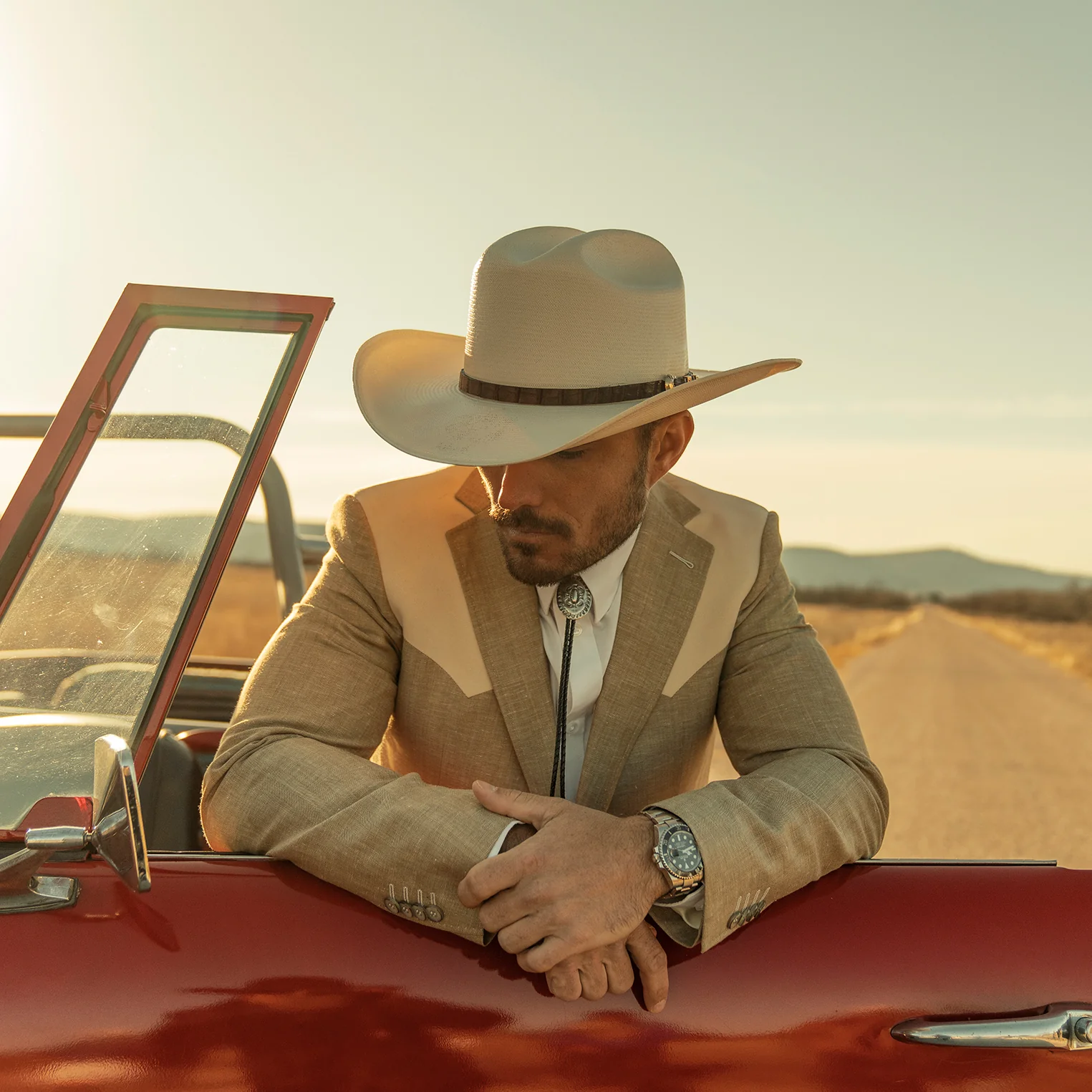 Evilla De Oro 1000X Straw Cowboy Hat - Image 3