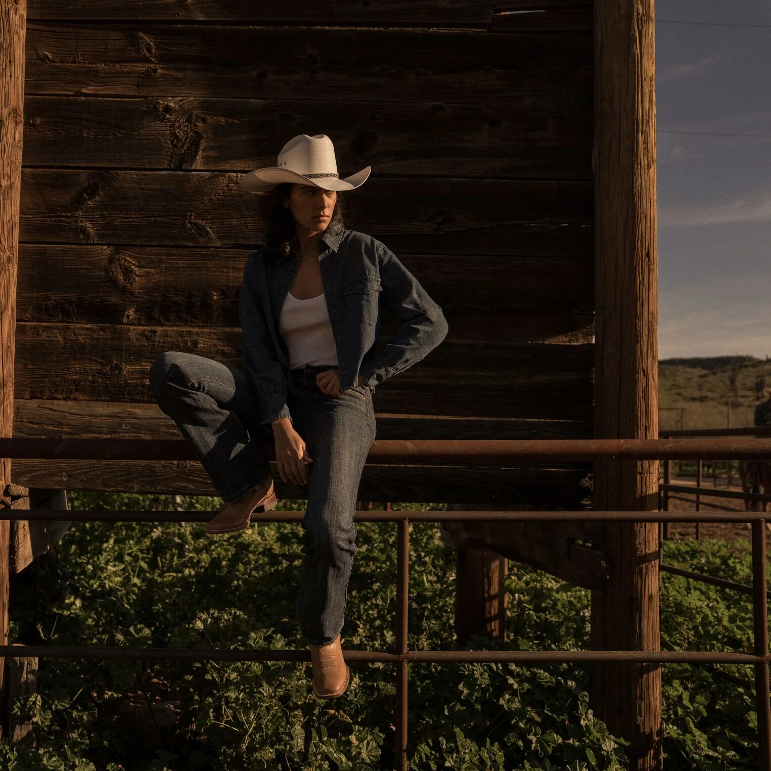 Fairfax 10X Straw Cowboy Hat - Image 5