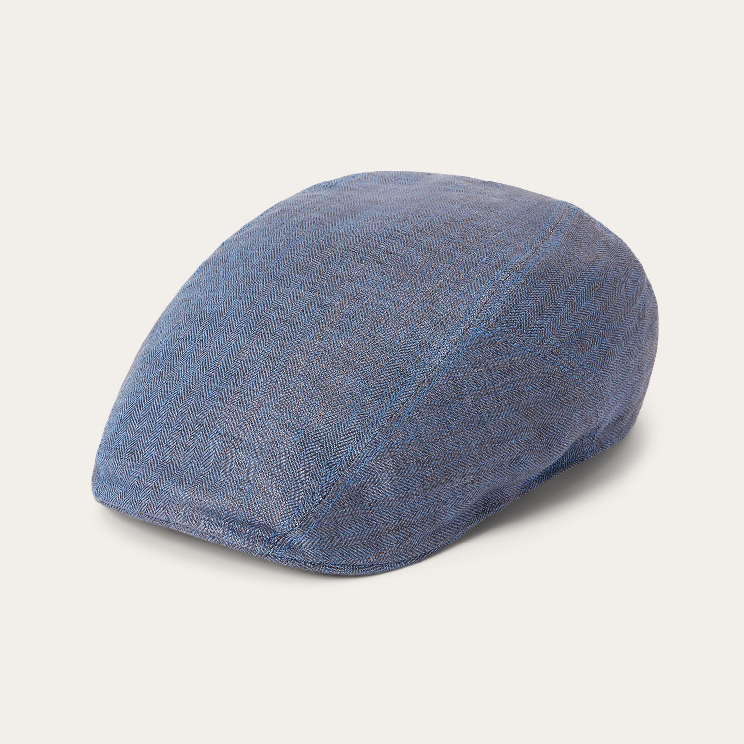 Herringbone Linen Ivy Cap - Image 2
