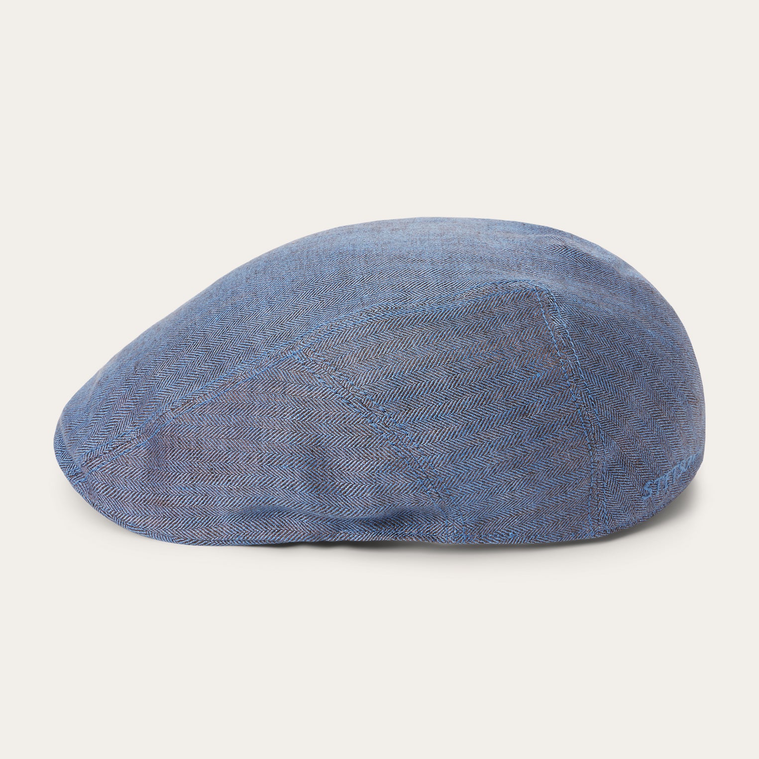 Herringbone Linen Ivy Cap - Image 3