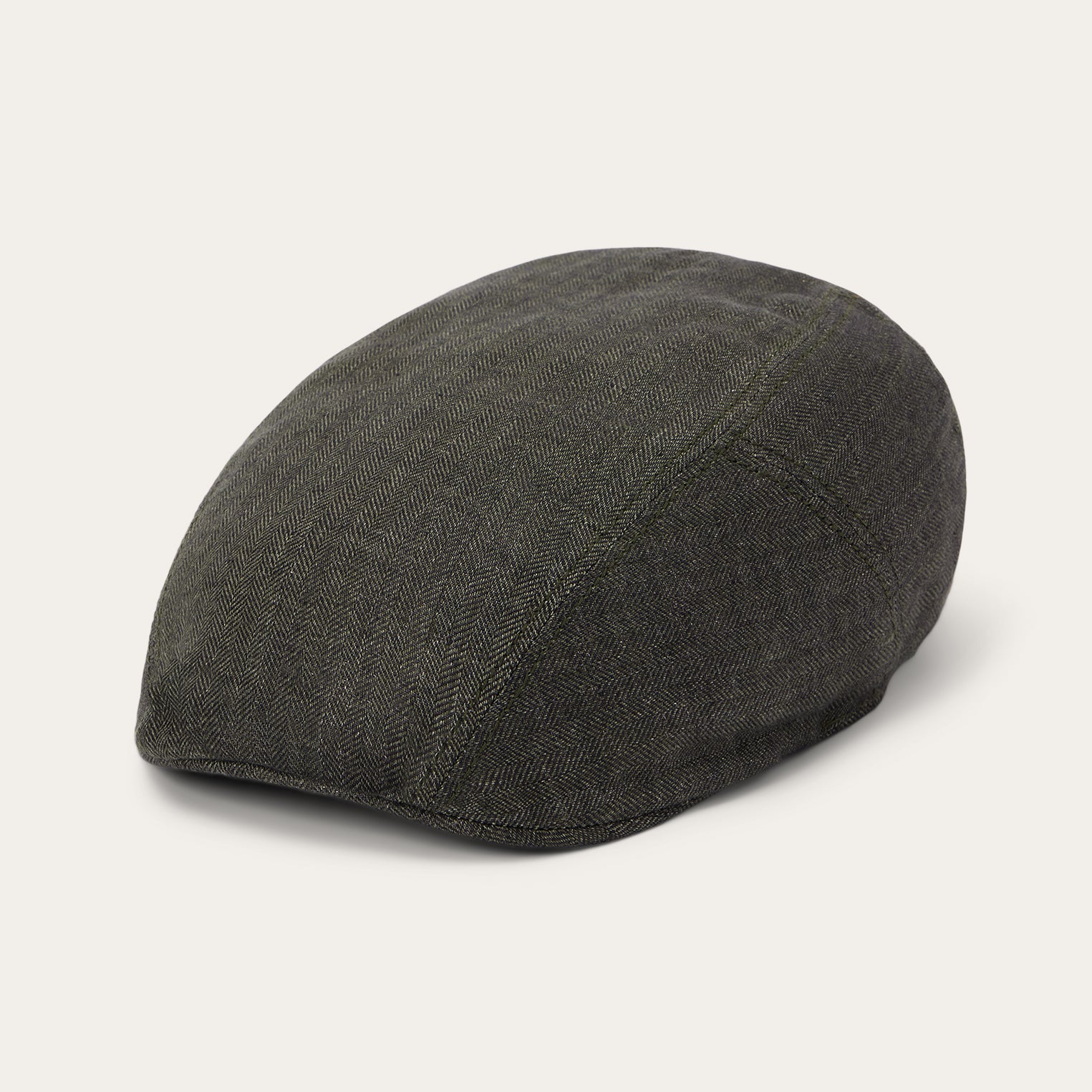 Herringbone Linen Ivy Cap - Image 2