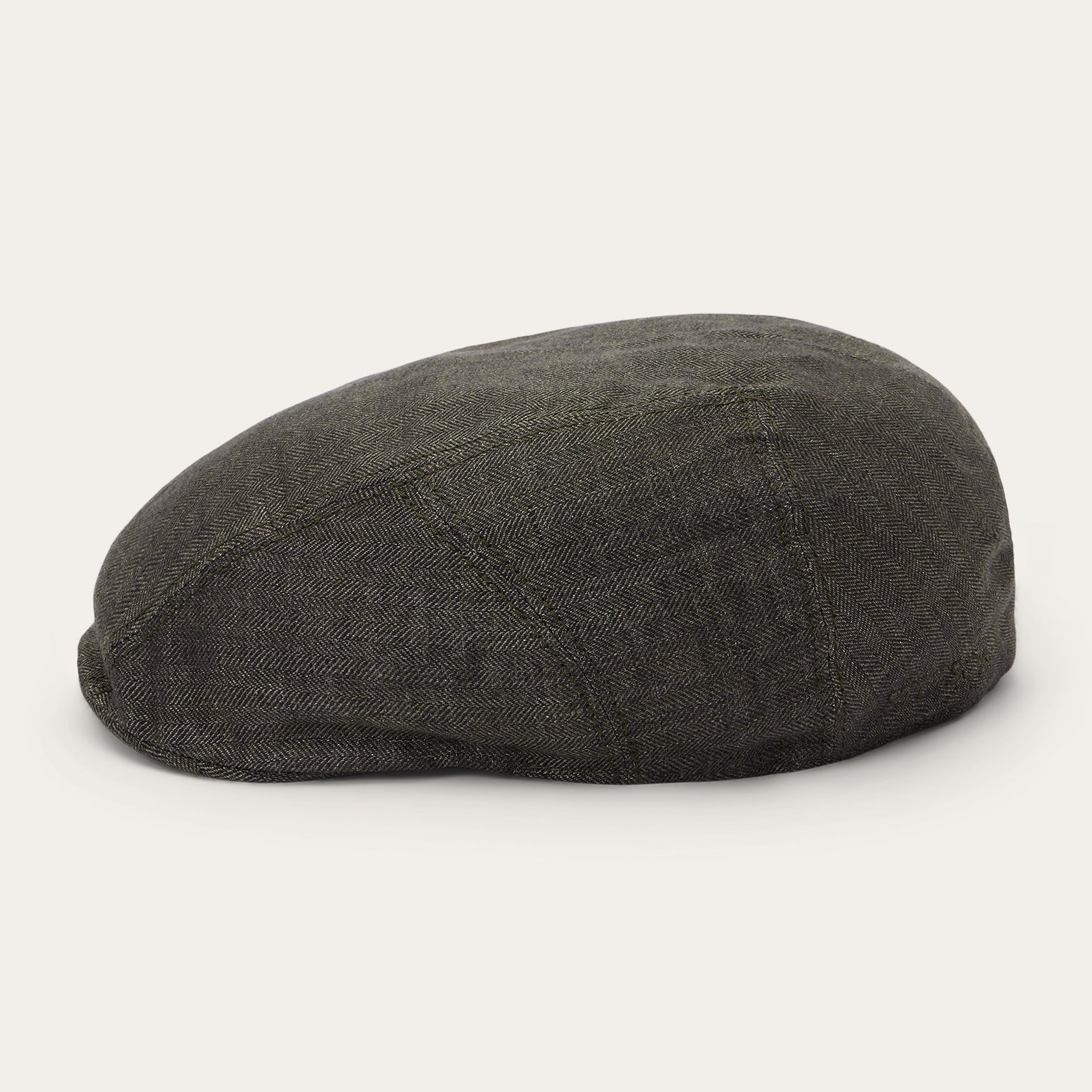 Herringbone Linen Ivy Cap - Image 3