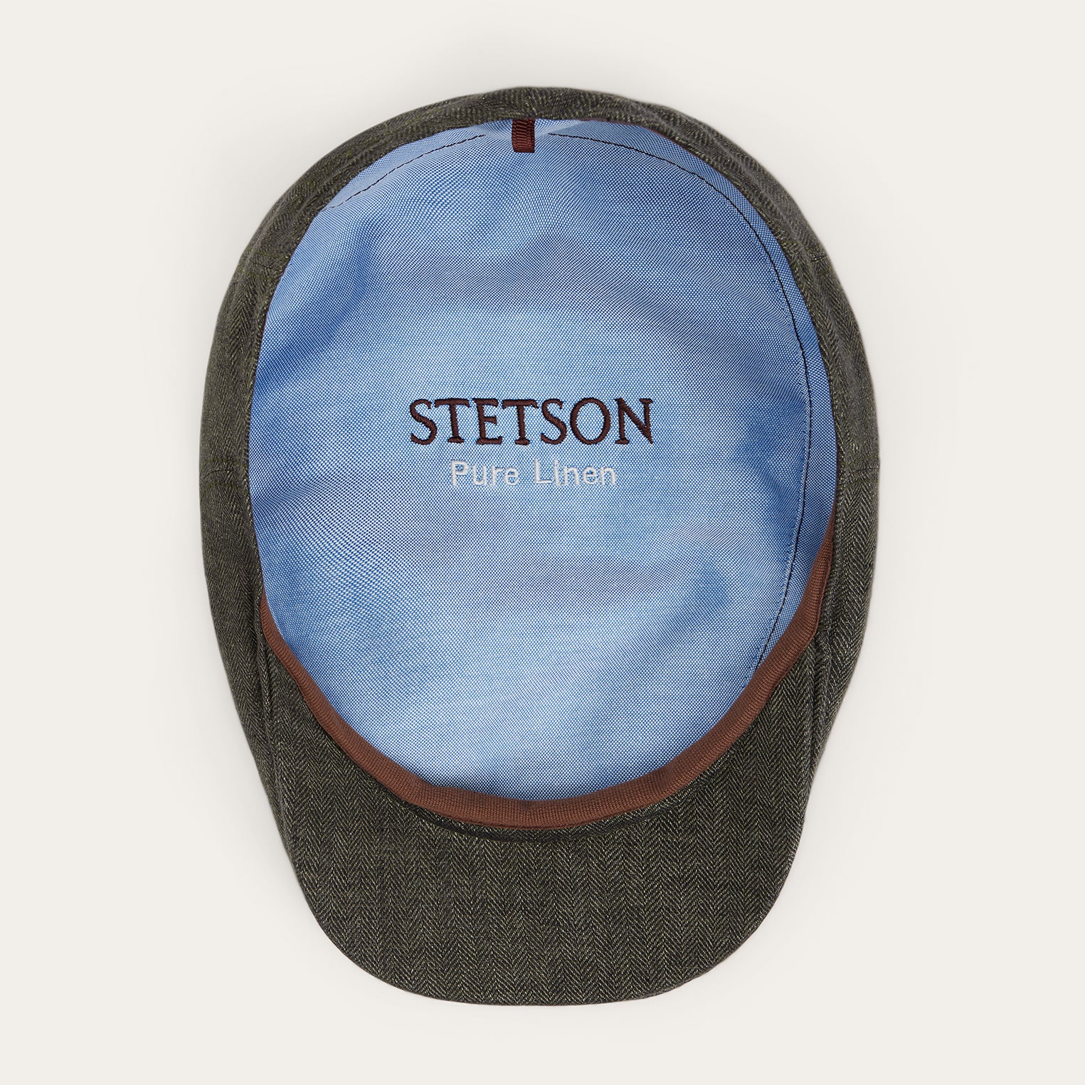 Herringbone Linen Ivy Cap - Image 5