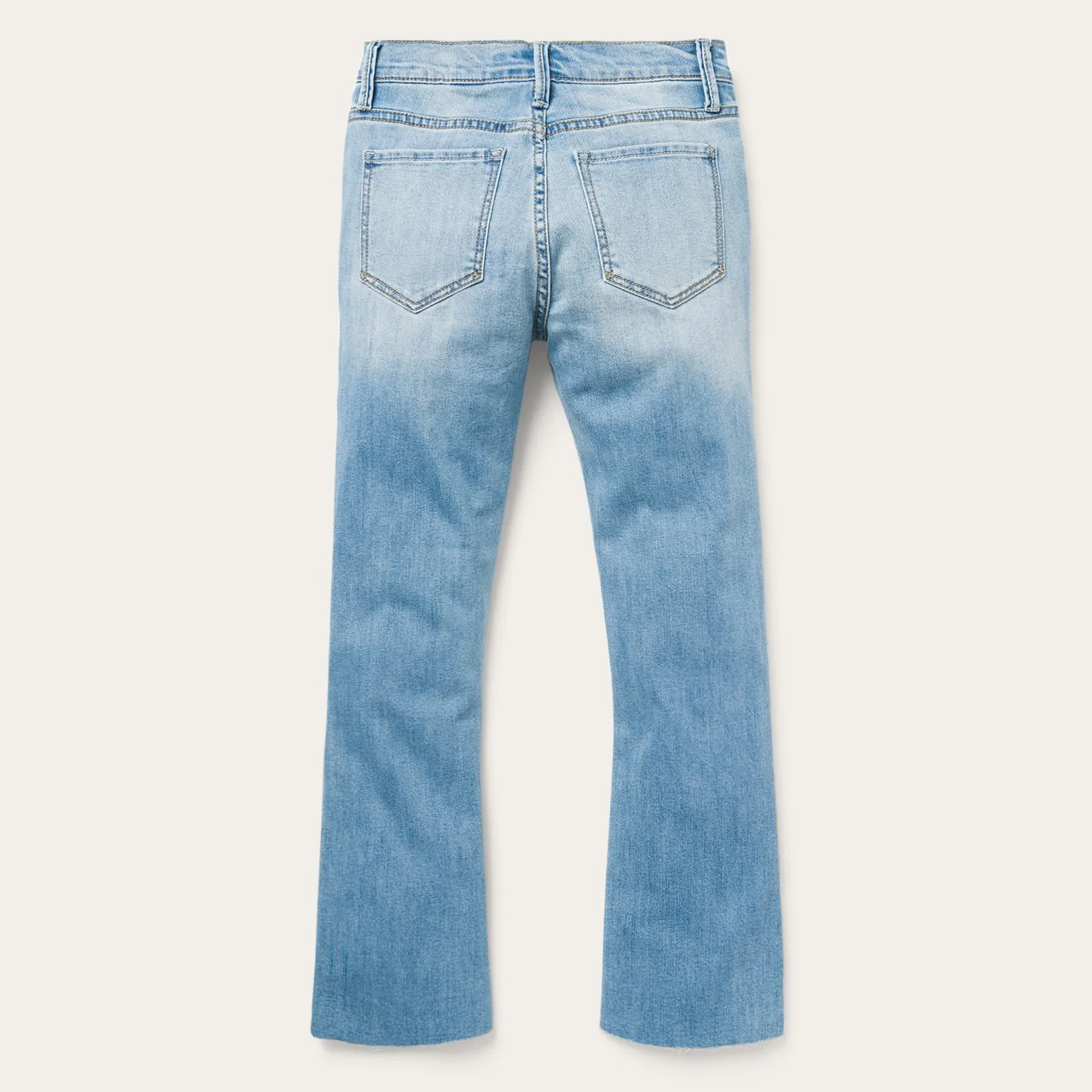 High-Rise Flare Crop Jeans - Image 2